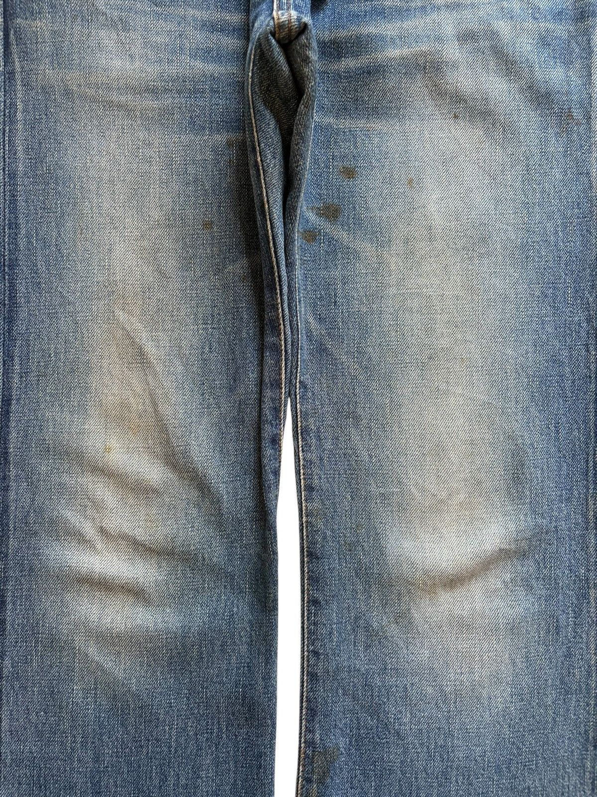 Designer × Japanese Brand Vintage Japanese Brand Selvedge Button Fly Mud Wash Jeans Size US 32 / EU 48 - 5 Thumbnail