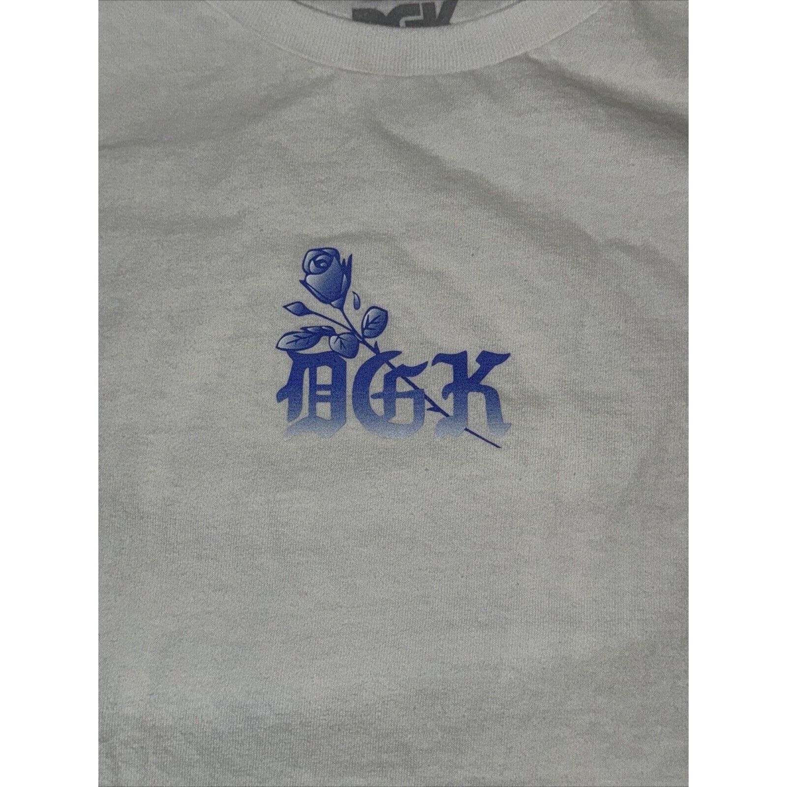 DGK × Obey × Vintage DGK Dirty Ghetto Kids T-Shirt White Men’s S 18x23 Size US S / EU 44-46 / 1 - 2 Thumbnail