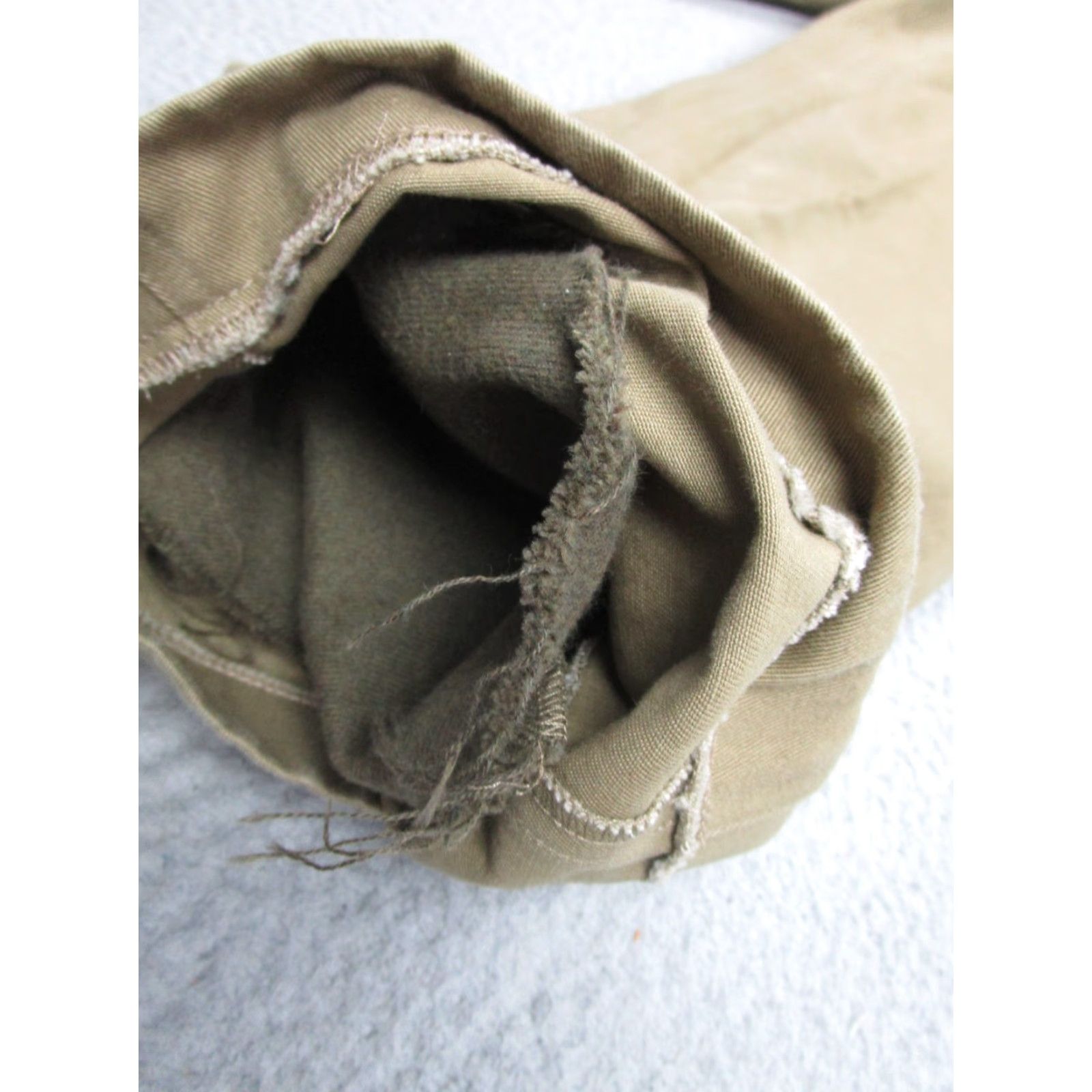 Vintage J. Peterman Pants Mens 40x32 Fits 38x32 Beige Chino Khaki Lined Warm Work Size US 40 / EU 56 - 6 Thumbnail