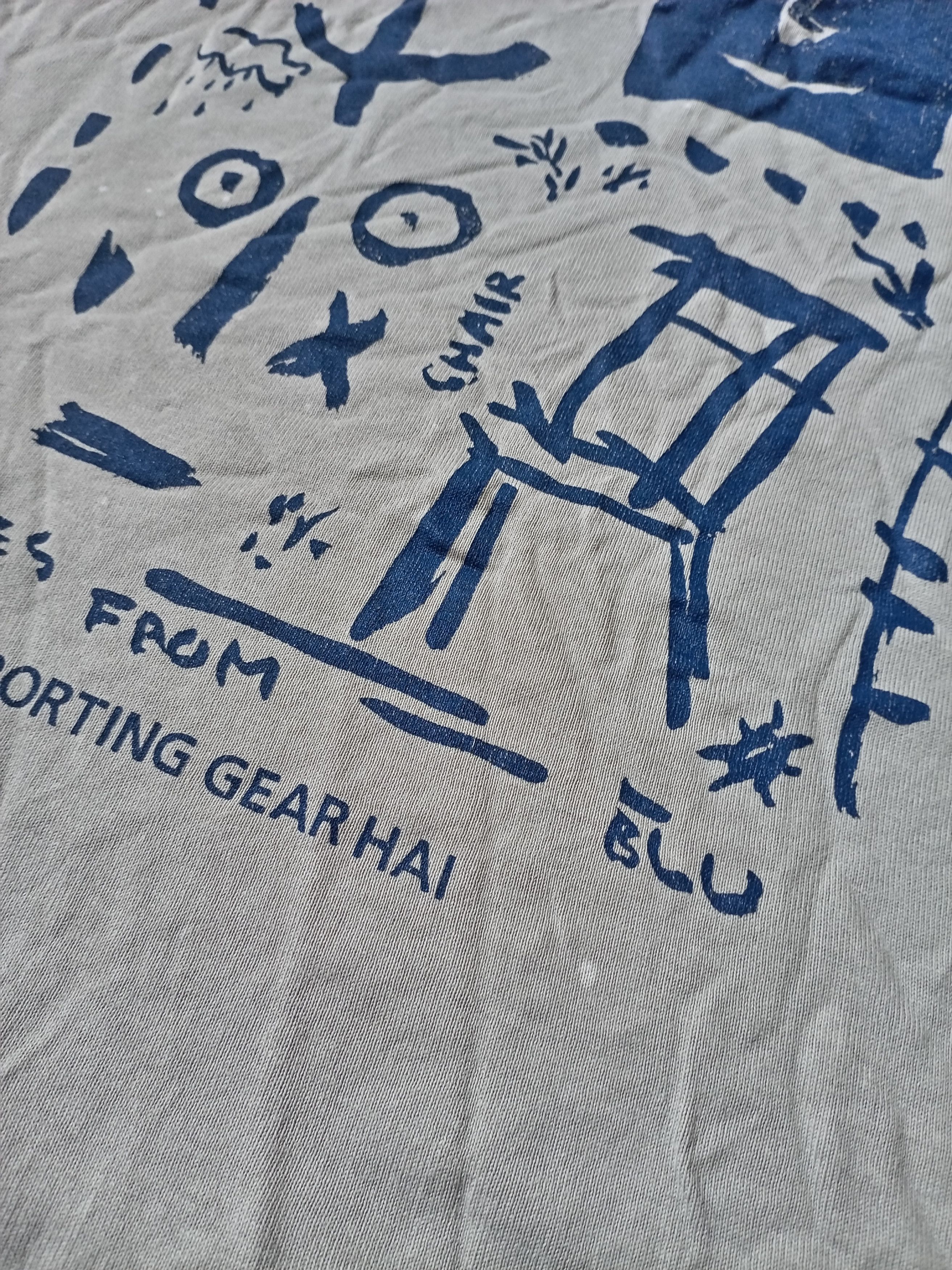 Hai Sporting Gear Vintage Hai Sporting Gear Issey Miyake Tee Size US L / EU 52-54 / 3 - 3 Thumbnail