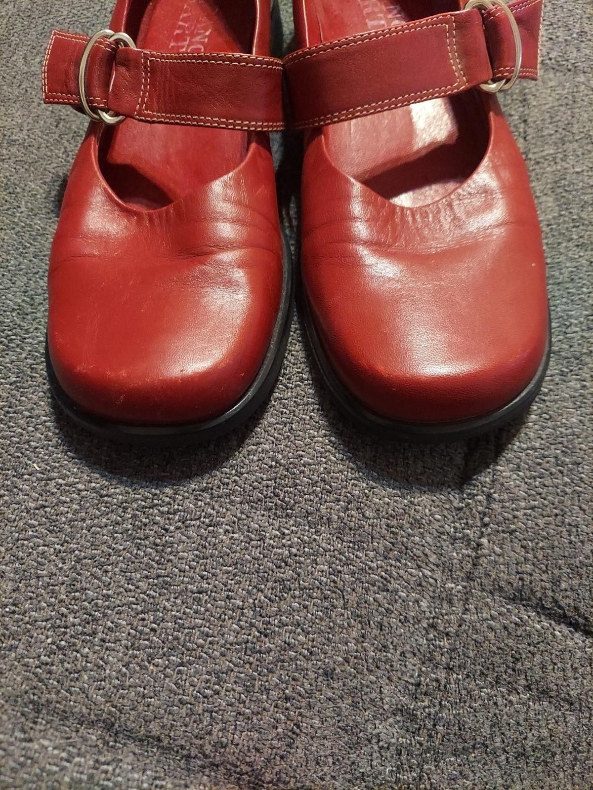 Other Franco Sarto Red Mary Jane Shoes Size 8M Size US 8 / IT 38 - 2 Thumbnail