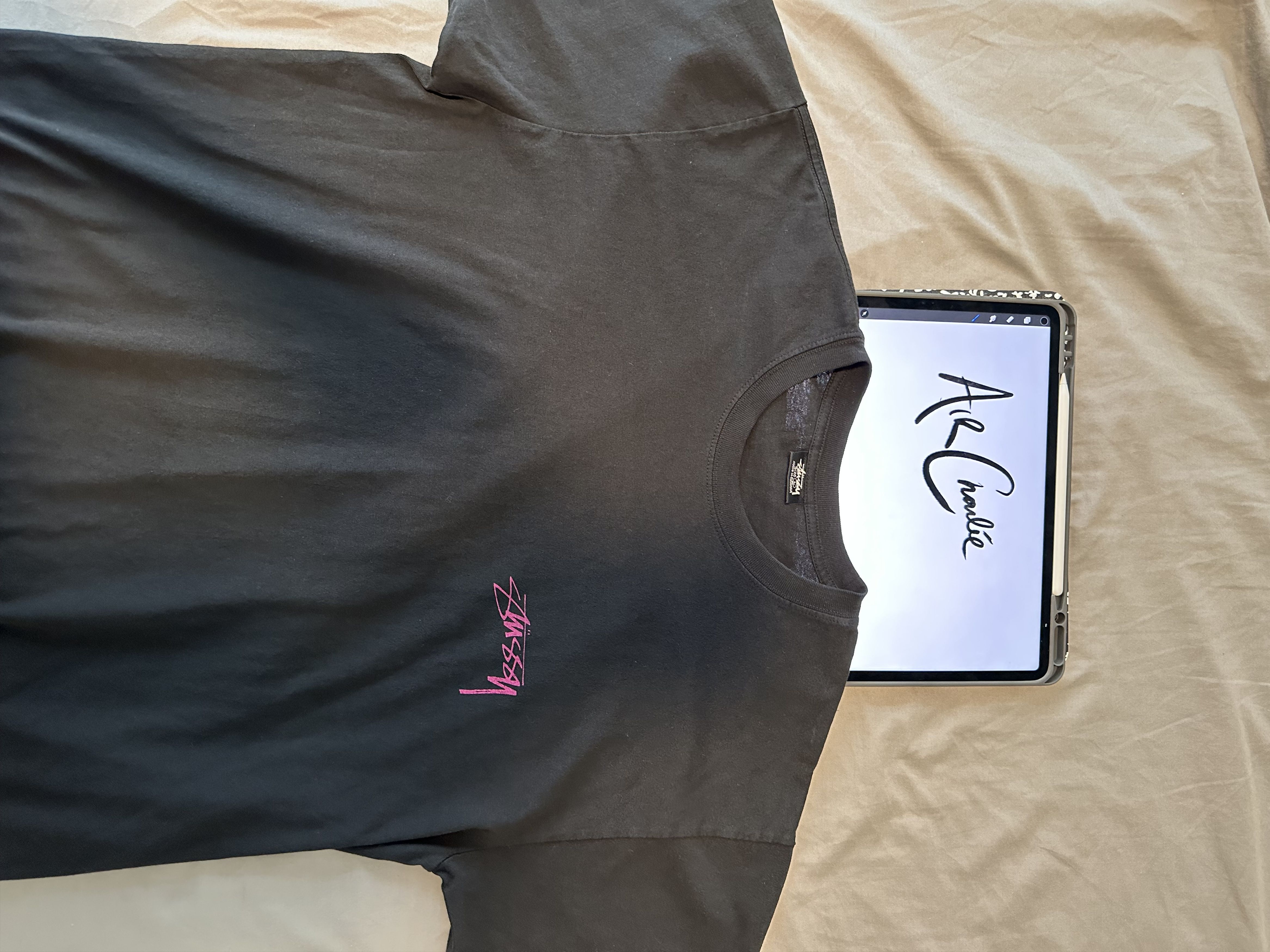 Stussy Stussy sphinx tee Size US L / EU 52-54 / 3 - 2 Thumbnail