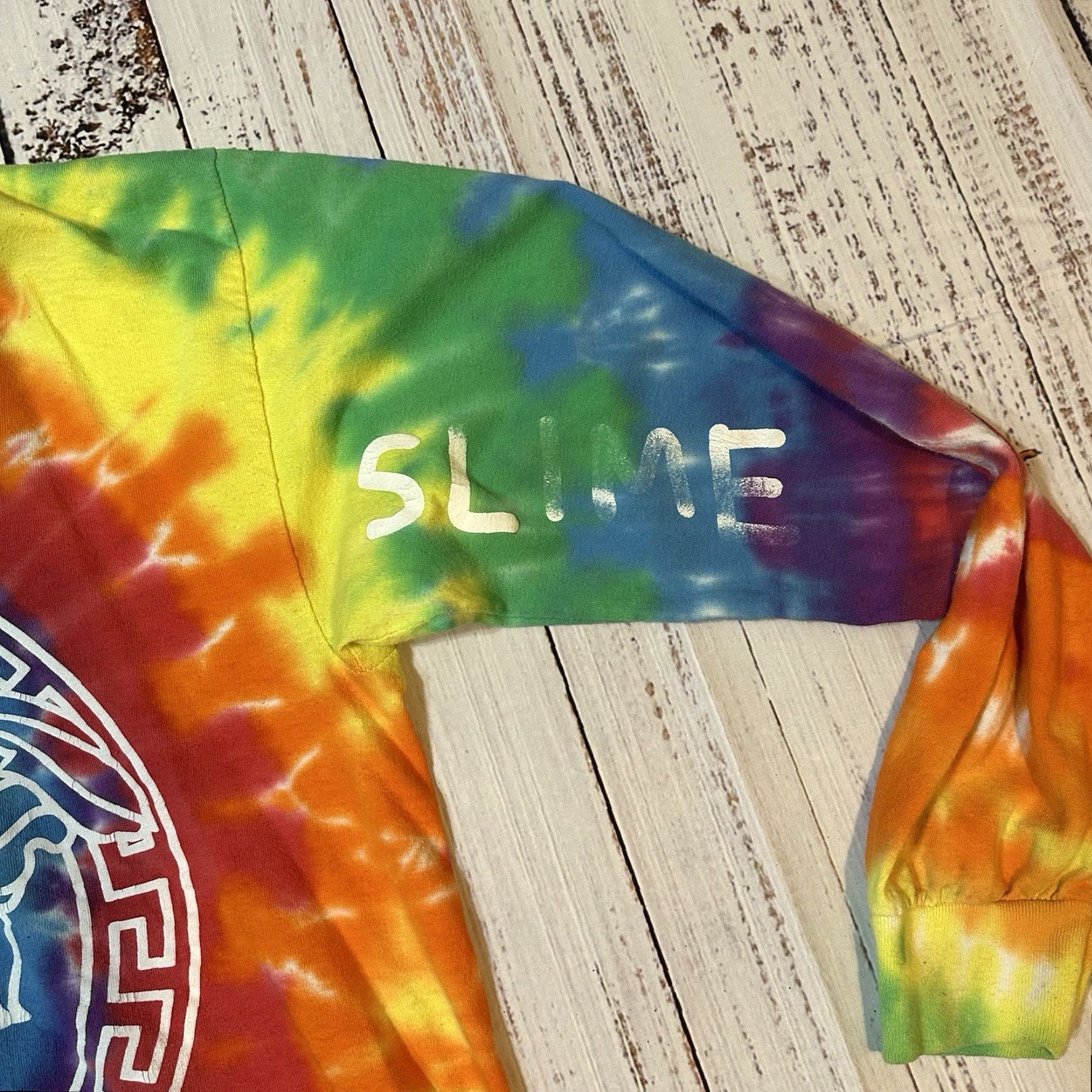 Vintage VINTAGE Pizza Slime Designer Logos Long Sleeve Men's Tee Shirt Large Size US L / EU 52-54 / 3 - 5 Thumbnail