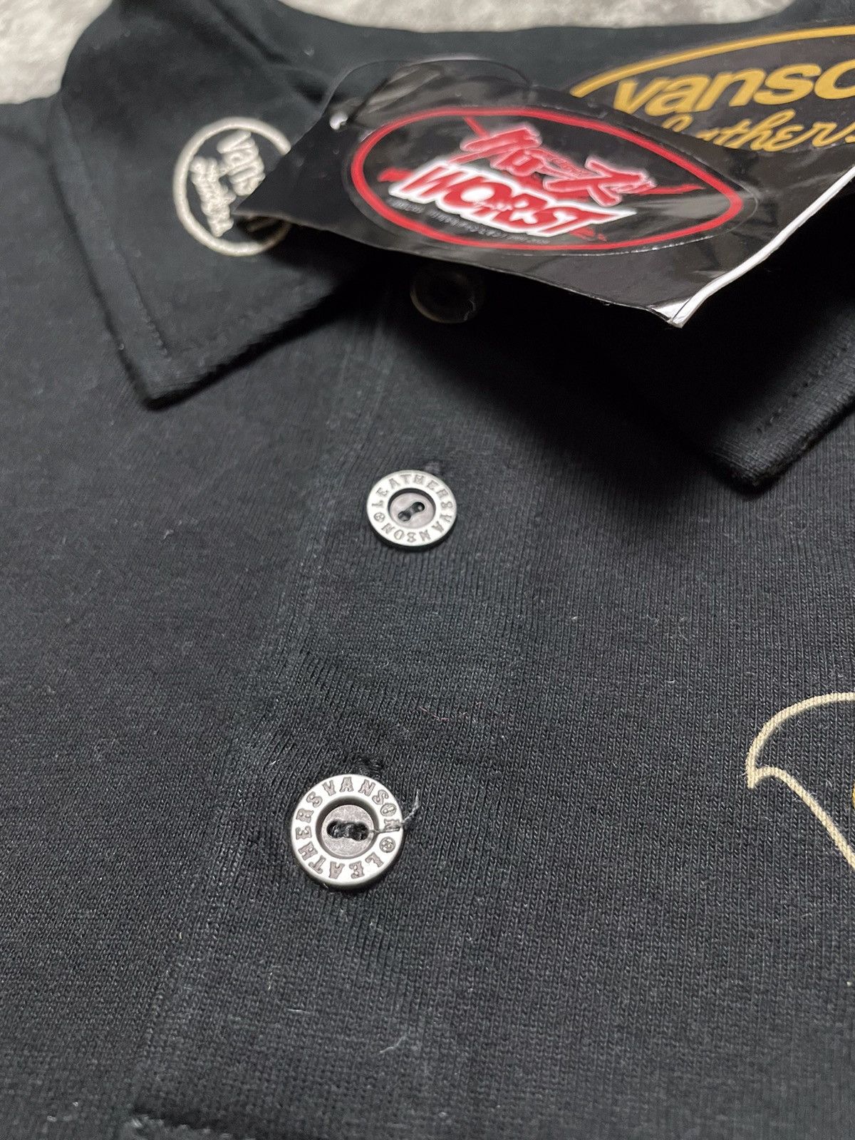 Hysteric Glamour NOS Vanson Leathers X T.F.O.A Embroidery Poloshirt Size US S / EU 44-46 / 1 - 7 Thumbnail