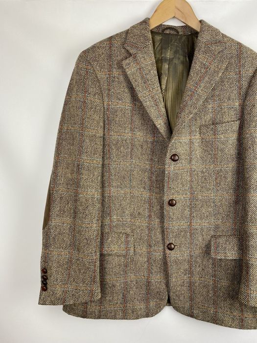 Harris Tweed Mario Barutti Harris Tweed wool blazer jacket sportcoat ...