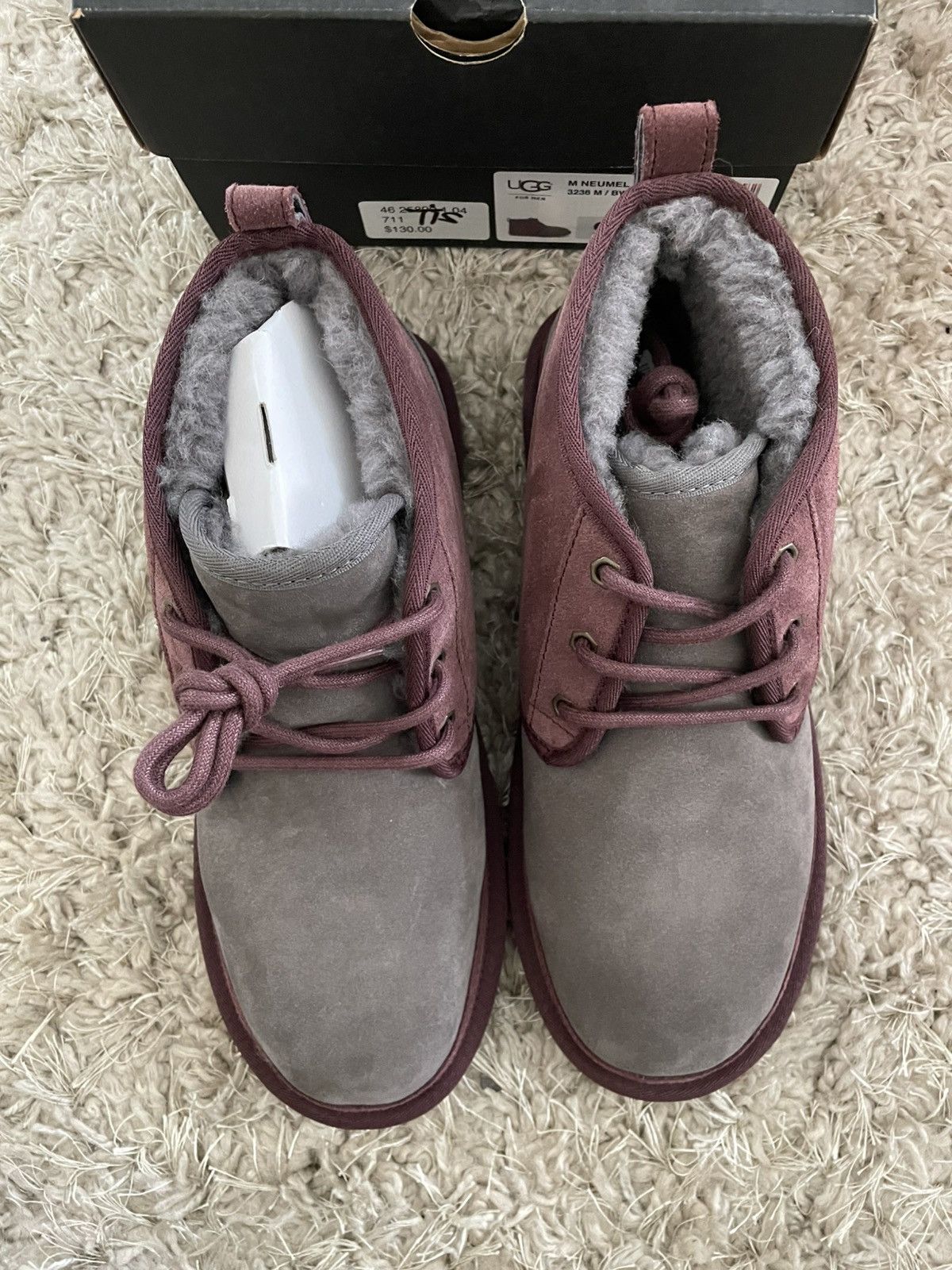 Ugg Uggs burgandy & ash black Size US 9 / EU 42 - 5 Thumbnail