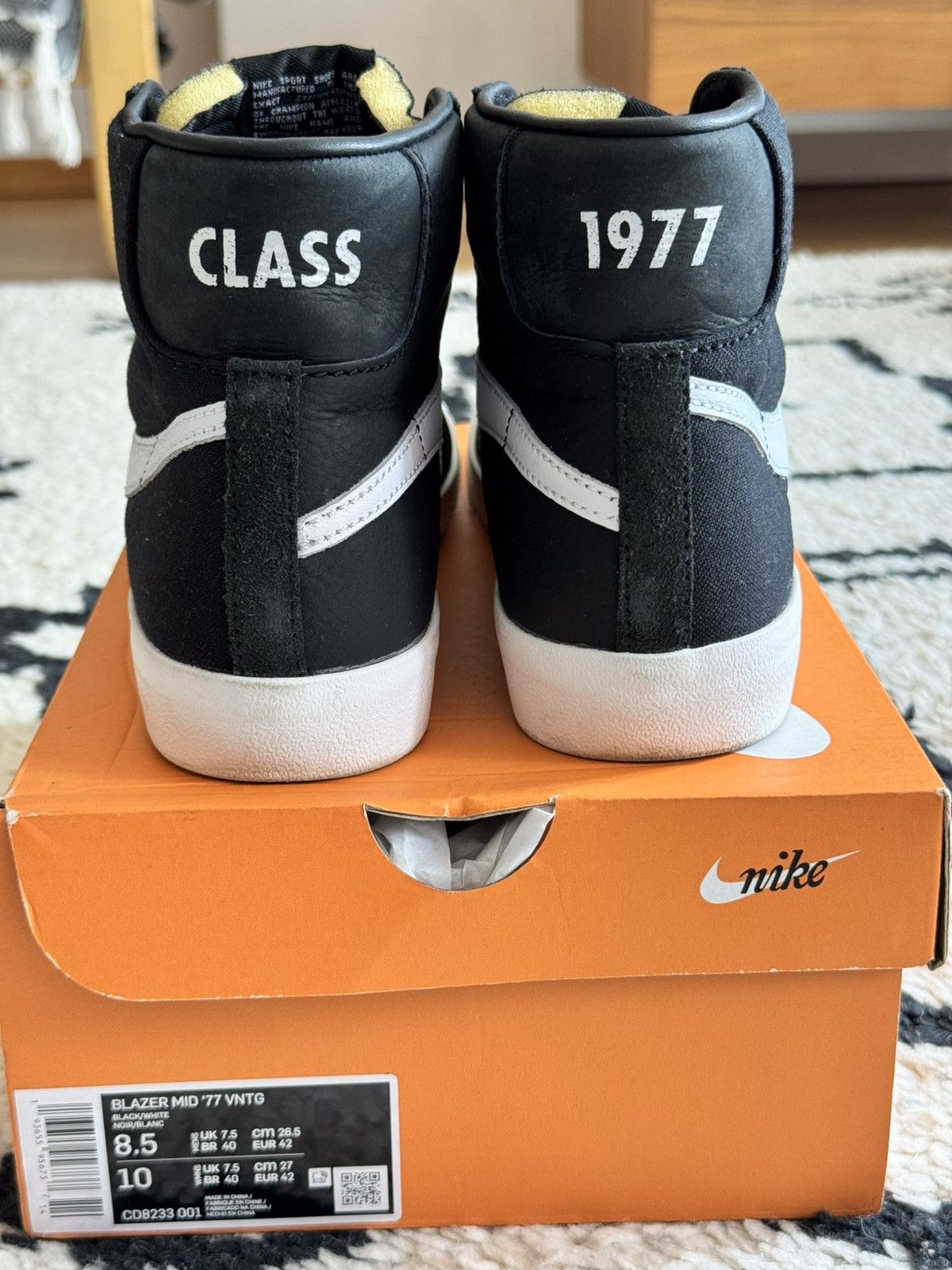 Nike Nike x Slam Jam Blazer Mid 77 Vintage sneakers US 8.5 Size US 8.5 / EU 41-42 - 2 Thumbnail