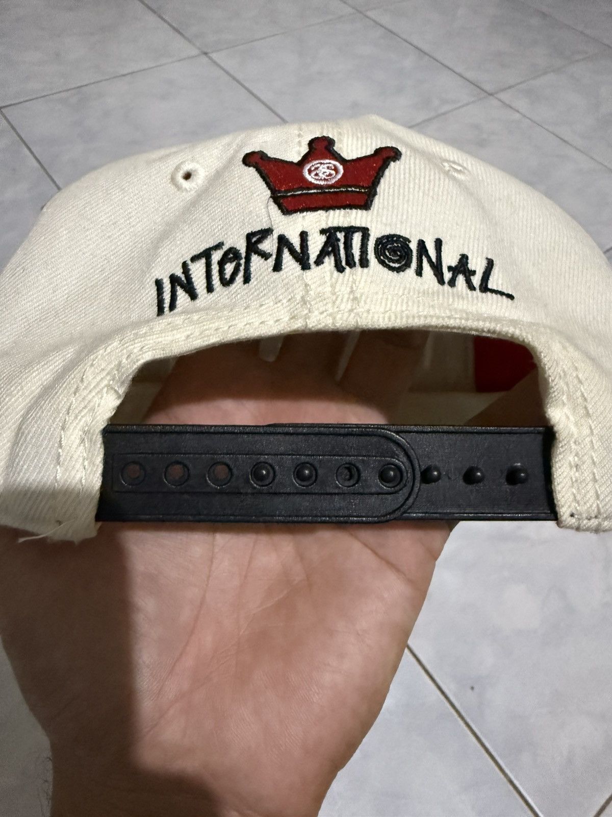 Stussy 90’s stussy run dmc snapback Size ONE SIZE - 3 Thumbnail
