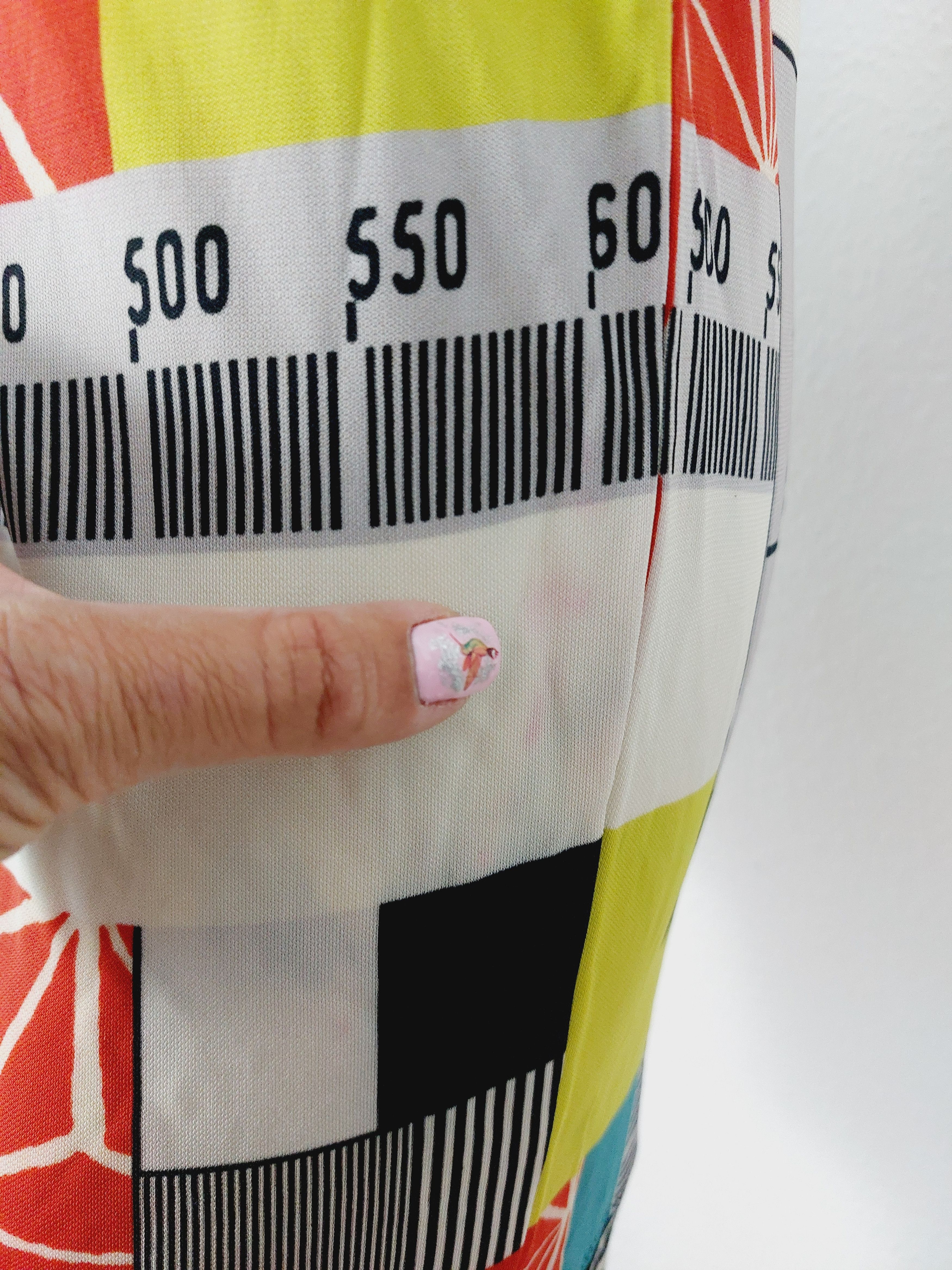 Jean Paul Gaultier Jean Paul Gaultier Scale Numeric Numbers Math Midi Dress Size M / US 6-8 / IT 42-44 - 9 Thumbnail