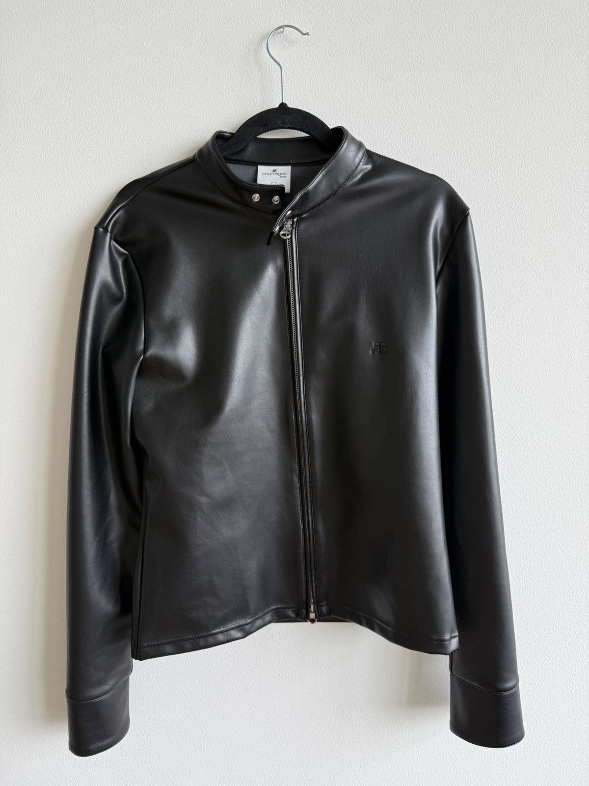 Courreges Slim Fit Biker Jacket Size US L / EU 52-54 / 3 - 1 Thumbnail