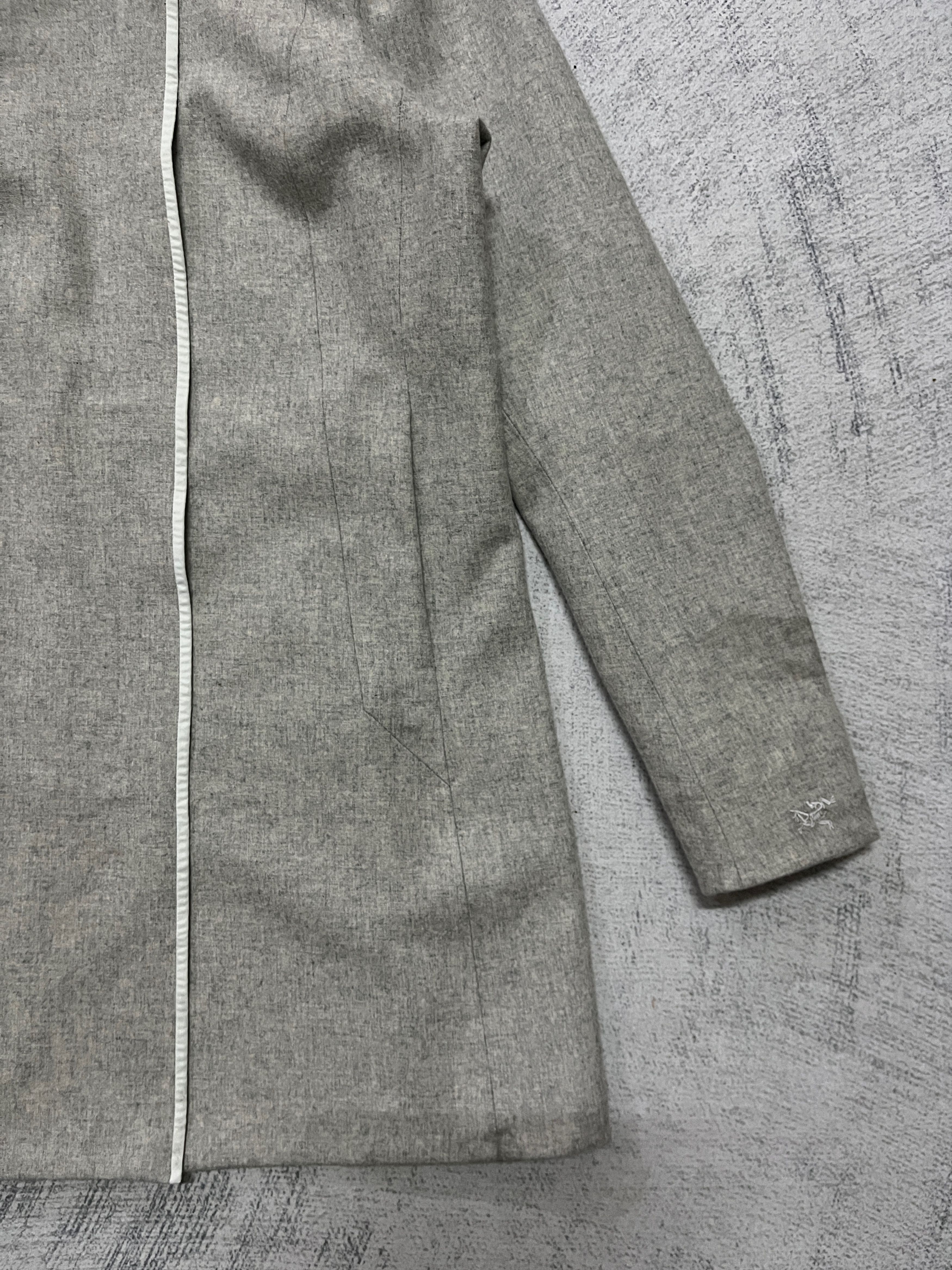 Arc'teryx Arcteryx Embra Coat Light Grey Long Jacket Size S / US 4 / IT 40 - 6 Thumbnail