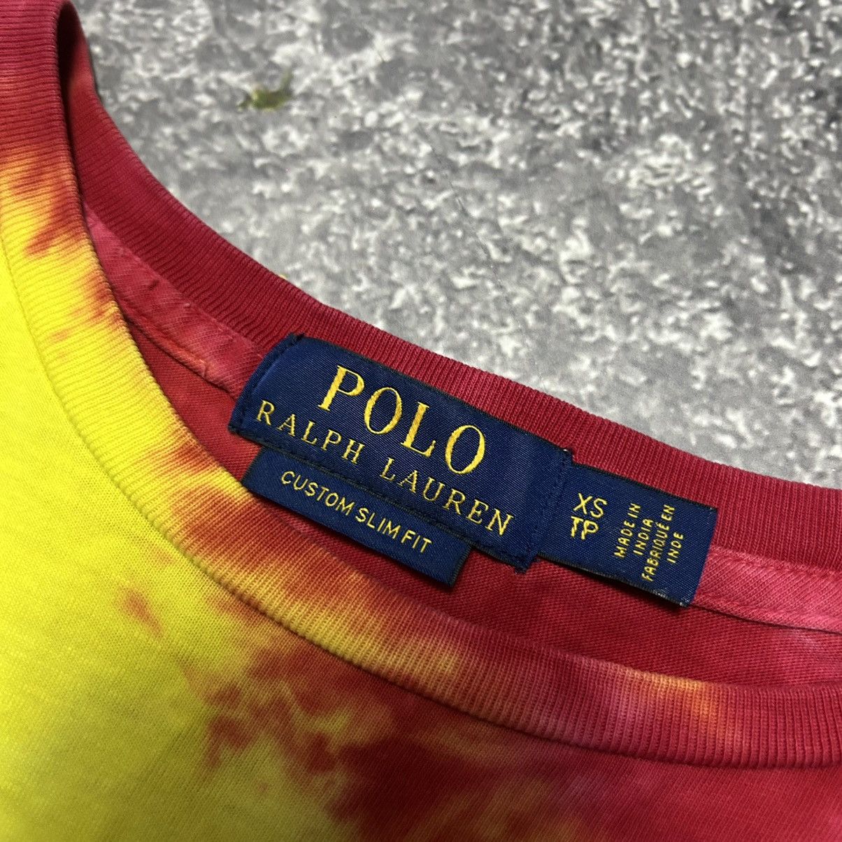Polo Ralph Lauren Mens Polo Ralph Lauren Small pony multicolored y2k tee Size US XS / EU 42 / 0 - 4 Thumbnail