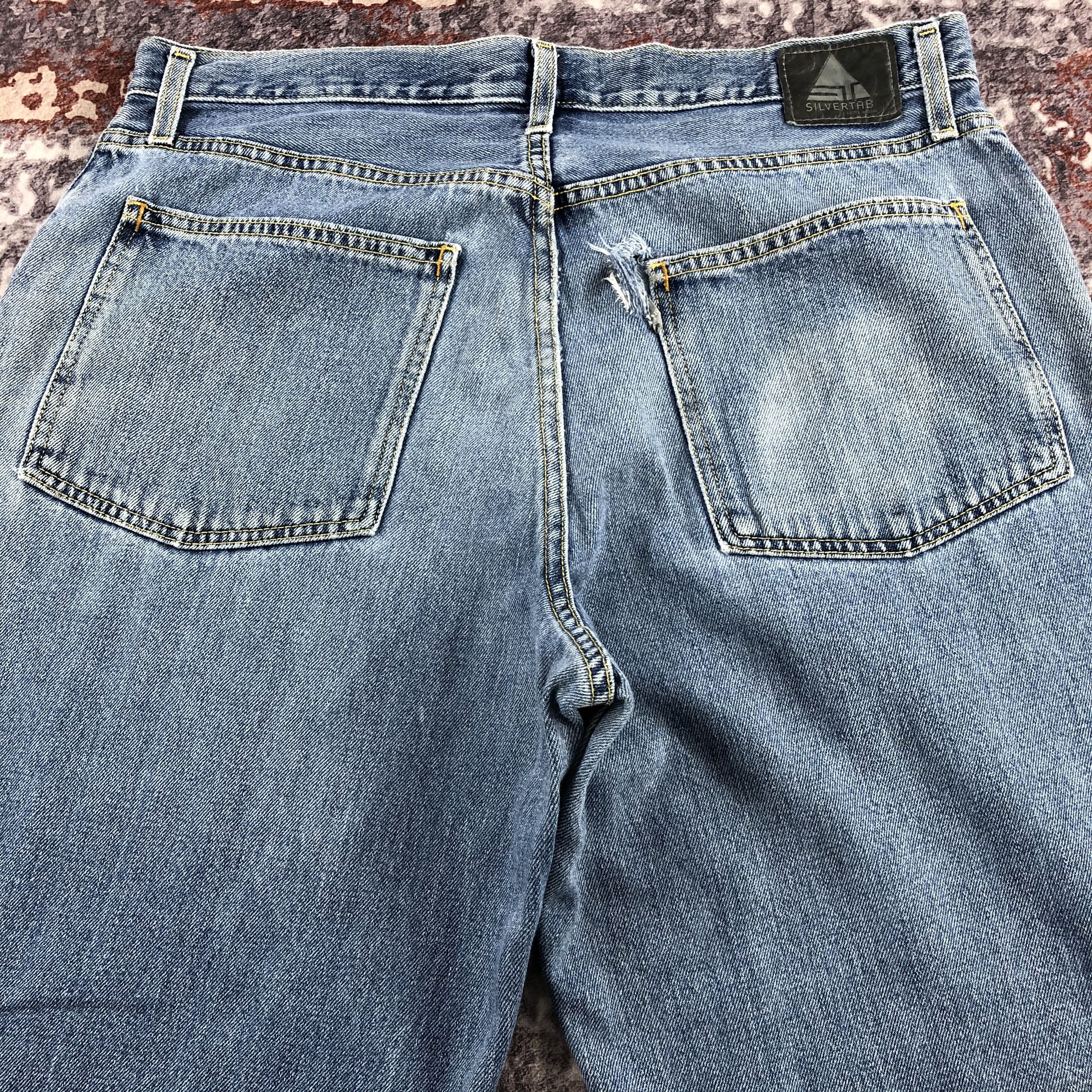 Levi's 90s Vintage Levis Silver Tab Jeans-JM2623 Size US 38 / EU 54 - 5 Thumbnail