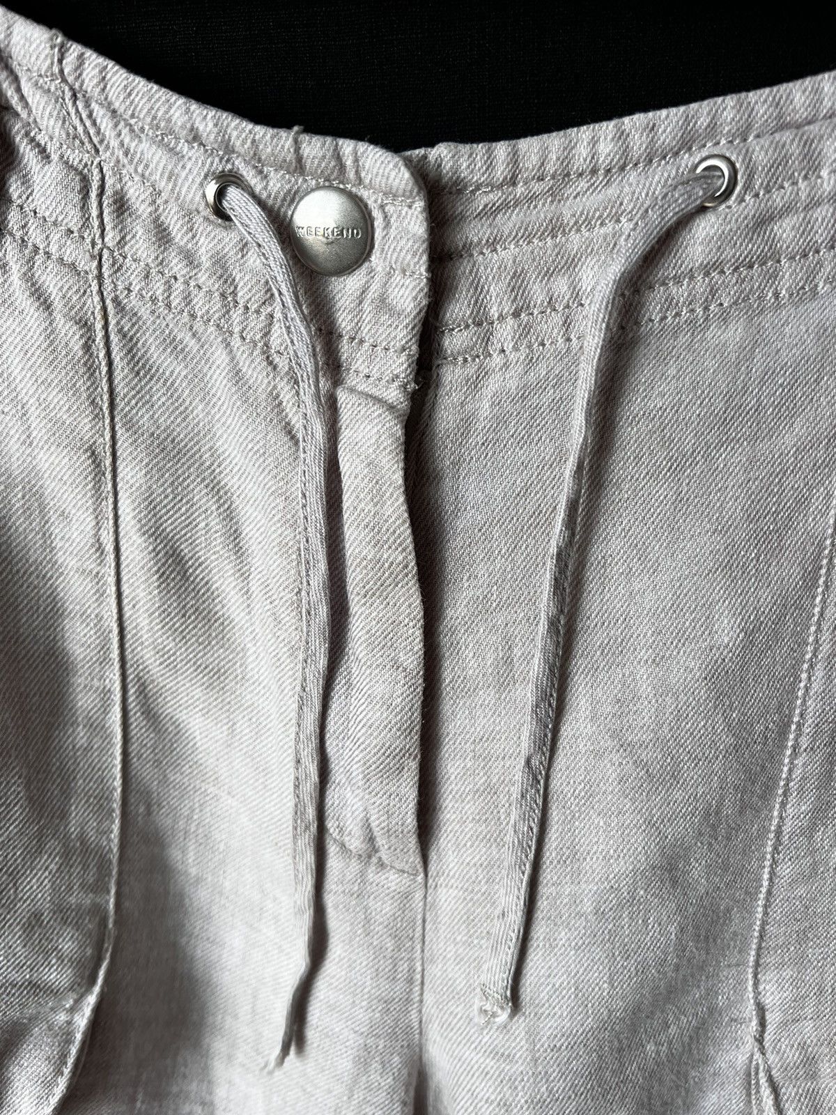 Max Mara × Weekend Max Mara Weekend Max Mara linen shorts womens Size 32" / US 10 / IT 46 - 5 Thumbnail