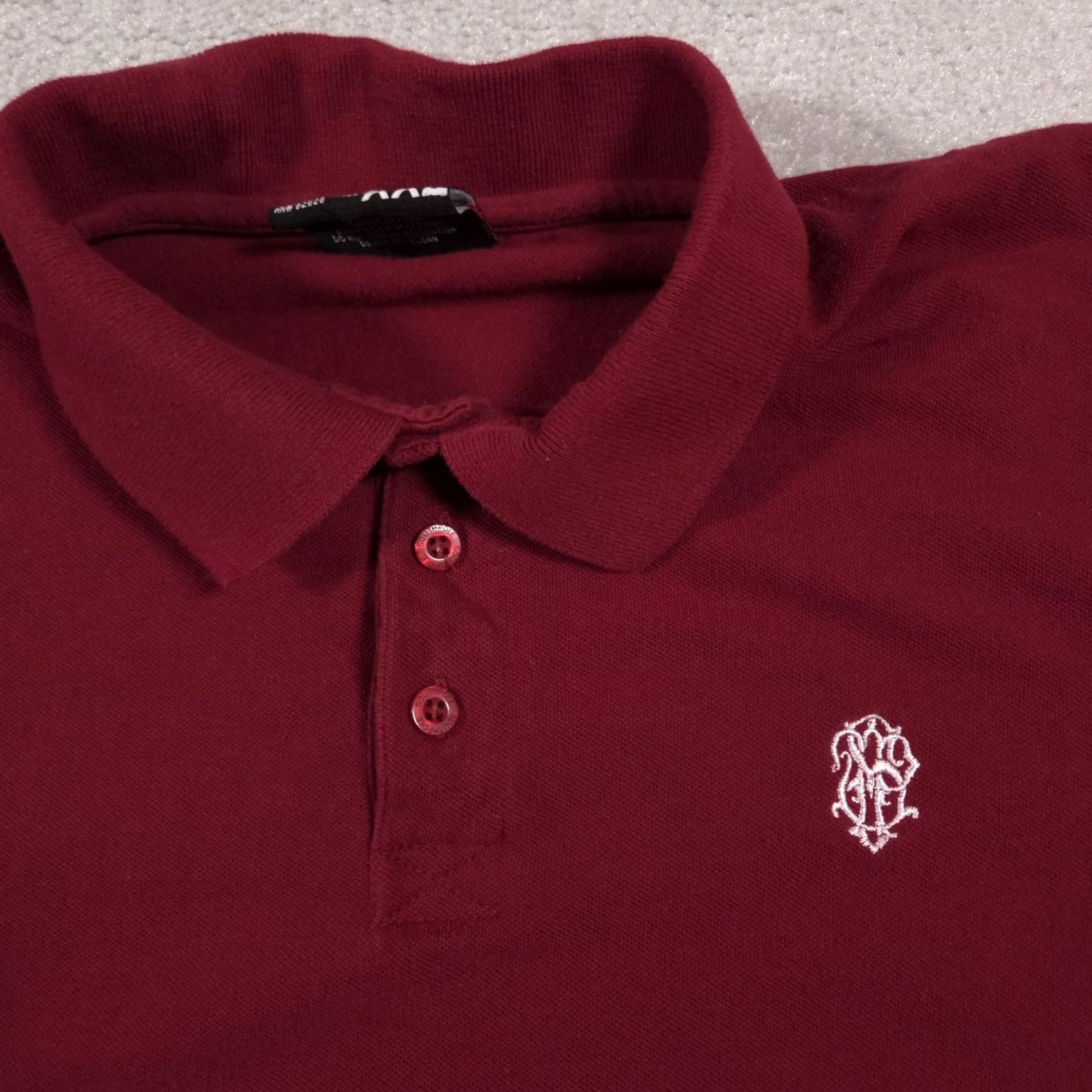 Southpole VINTAGE Southpole Polo Shirt Mens XXL Red Logo Hip Hop Streetwear Shirt Size US XXL / EU 58 / 5 - 4 Thumbnail