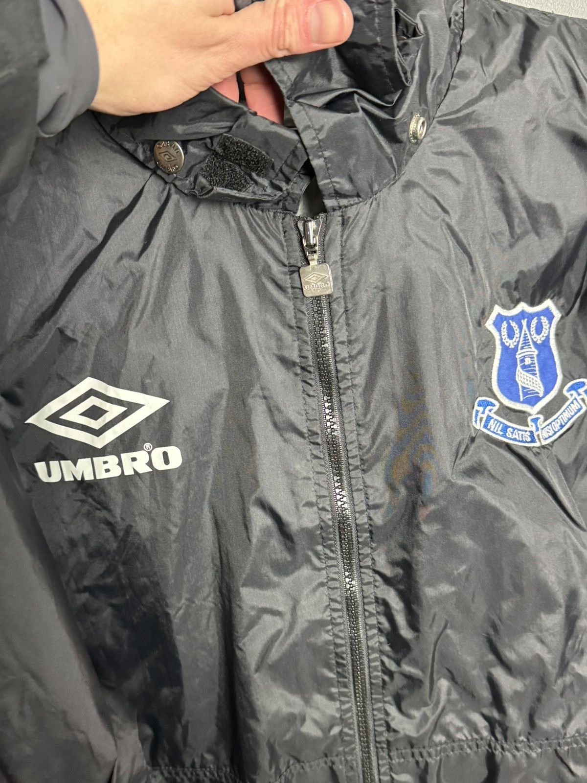 Umbro KIDS Everton Training Football Jacket Size US L / EU 52-54 / 3 - 3 Thumbnail