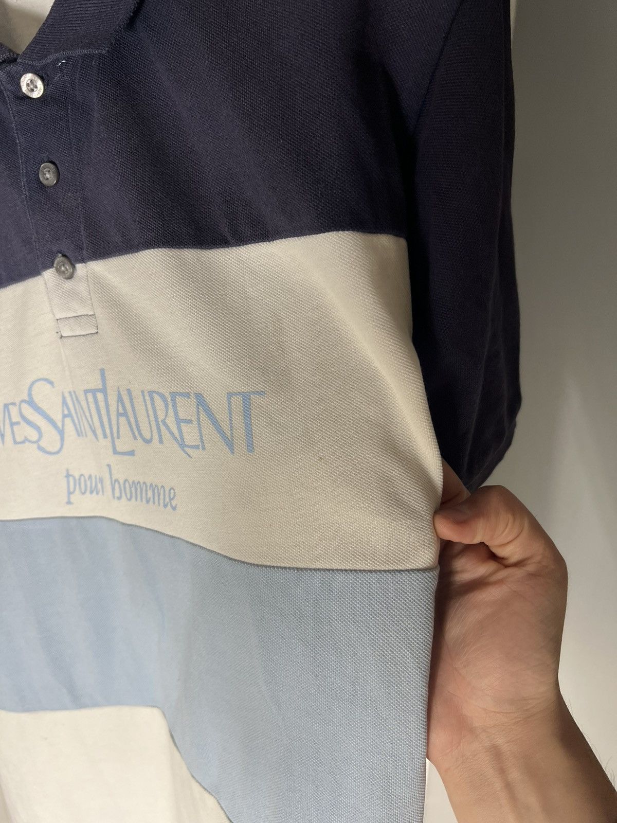 Saint Laurent Paris VINTAGE YVES SAINT LAURENT CLASSIC DESIGNER RETRO CASUAL 90s Size US L / EU 52-54 / 3 - 14 Thumbnail