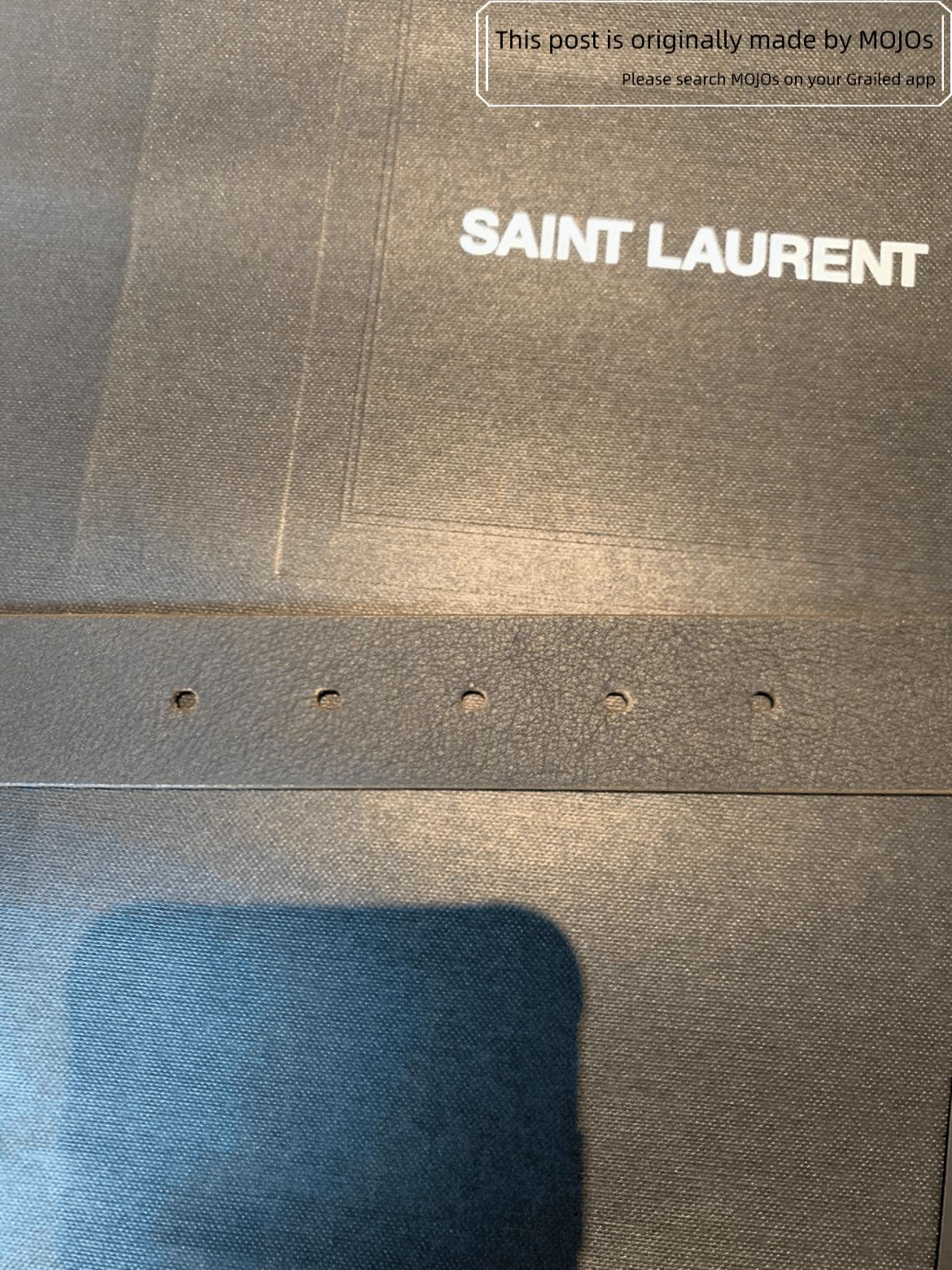 Saint Laurent Paris Sz 85 Saint Laurent Paris Logo Western Style Belt Size ONE SIZE - 6 Thumbnail