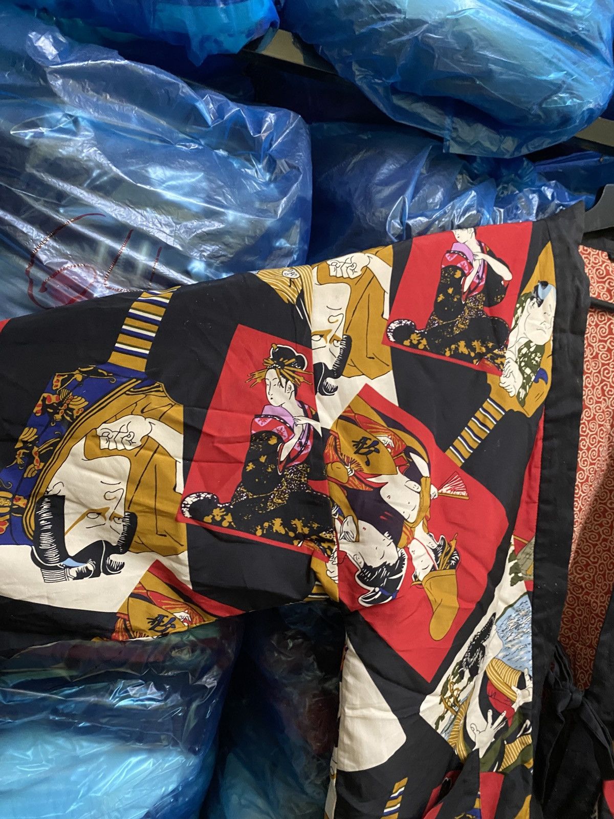 Japanese Brand Vintage Japanese Ukiyo-e Haori Jacket Kimono Style - Unisex Size US L / EU 52-54 / 3 - 10 Thumbnail