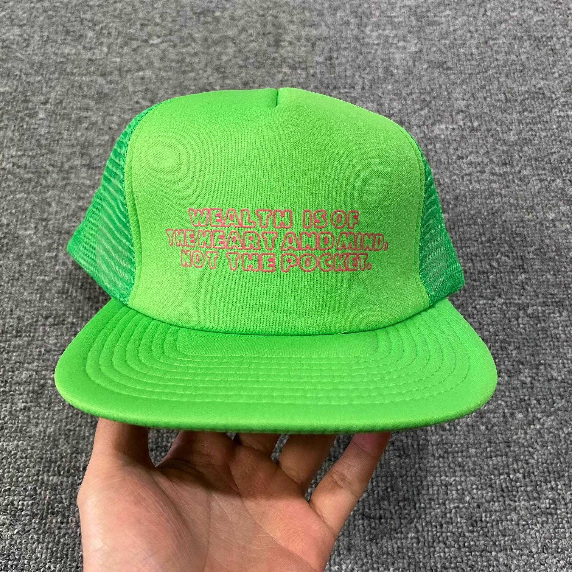 Billionaire Boys Club BBC Woven Cotton Mesh Flat Brim Baseball Cap Q7 Size ONE SIZE - 1 Thumbnail