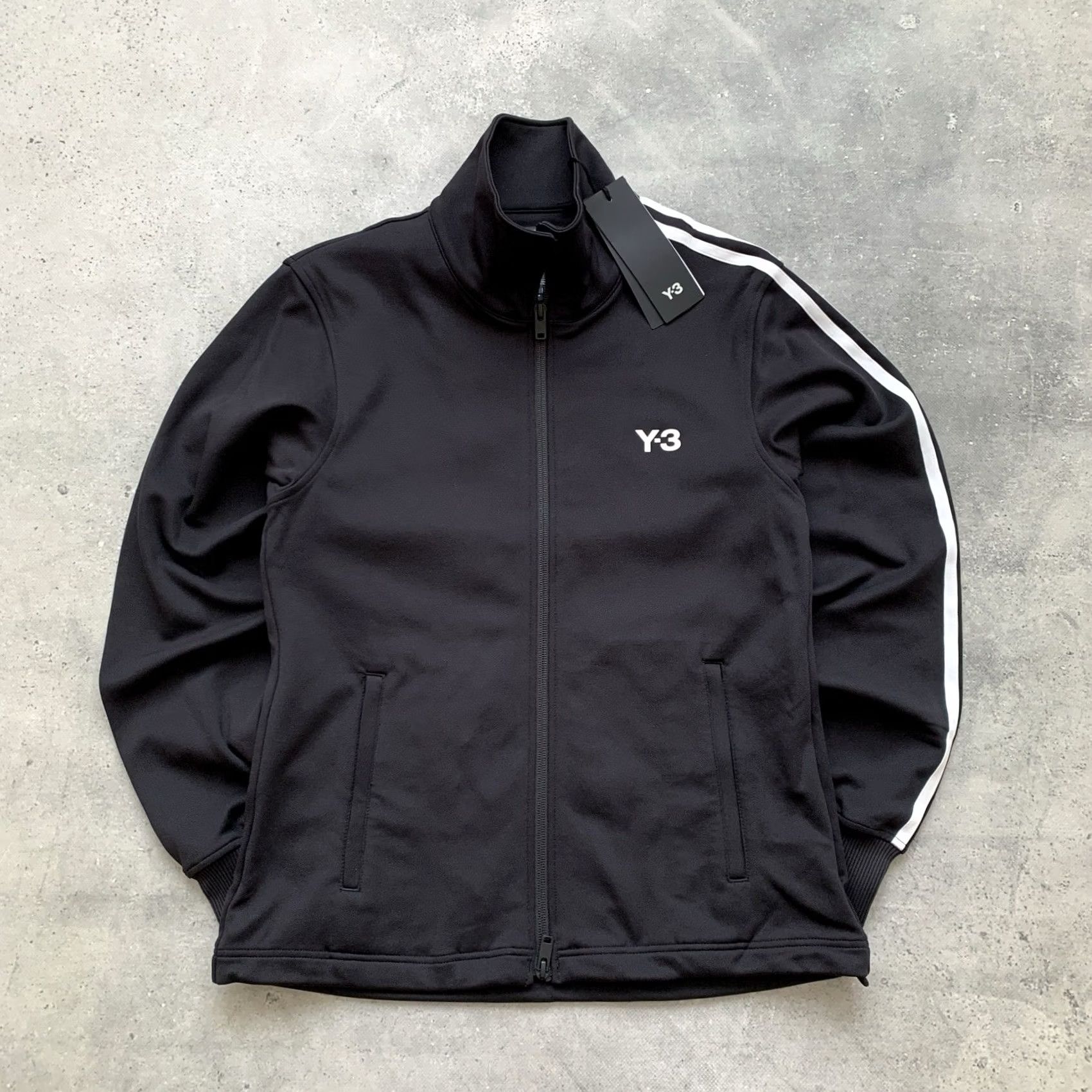 Yohji Yamamoto ADIDAS x YOHJI YAMAMOTO Y-3 3 STRIPES TRACK TOP BLACK JACKET WOMEN'S SIZE M Size M / US 6-8 / IT 42-44 - 3 Thumbnail