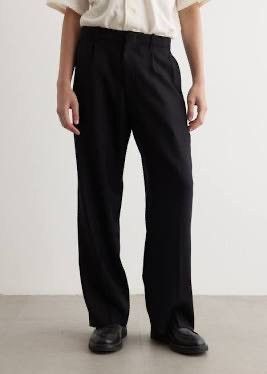 Our Legacy Borrowed Chino in Black Panama Wool Size US 30 / EU 46 - 2 Thumbnail