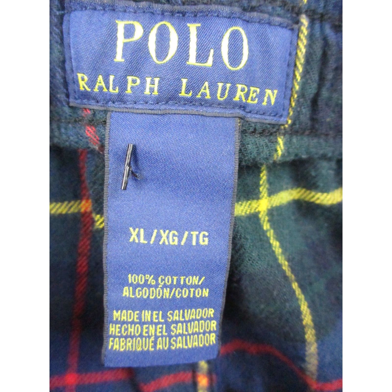 Polo Ralph Lauren Polo Ralph Lauren Pajama Pants XL Men Plaid Size US XL / EU 56 / 4 - 4 Thumbnail