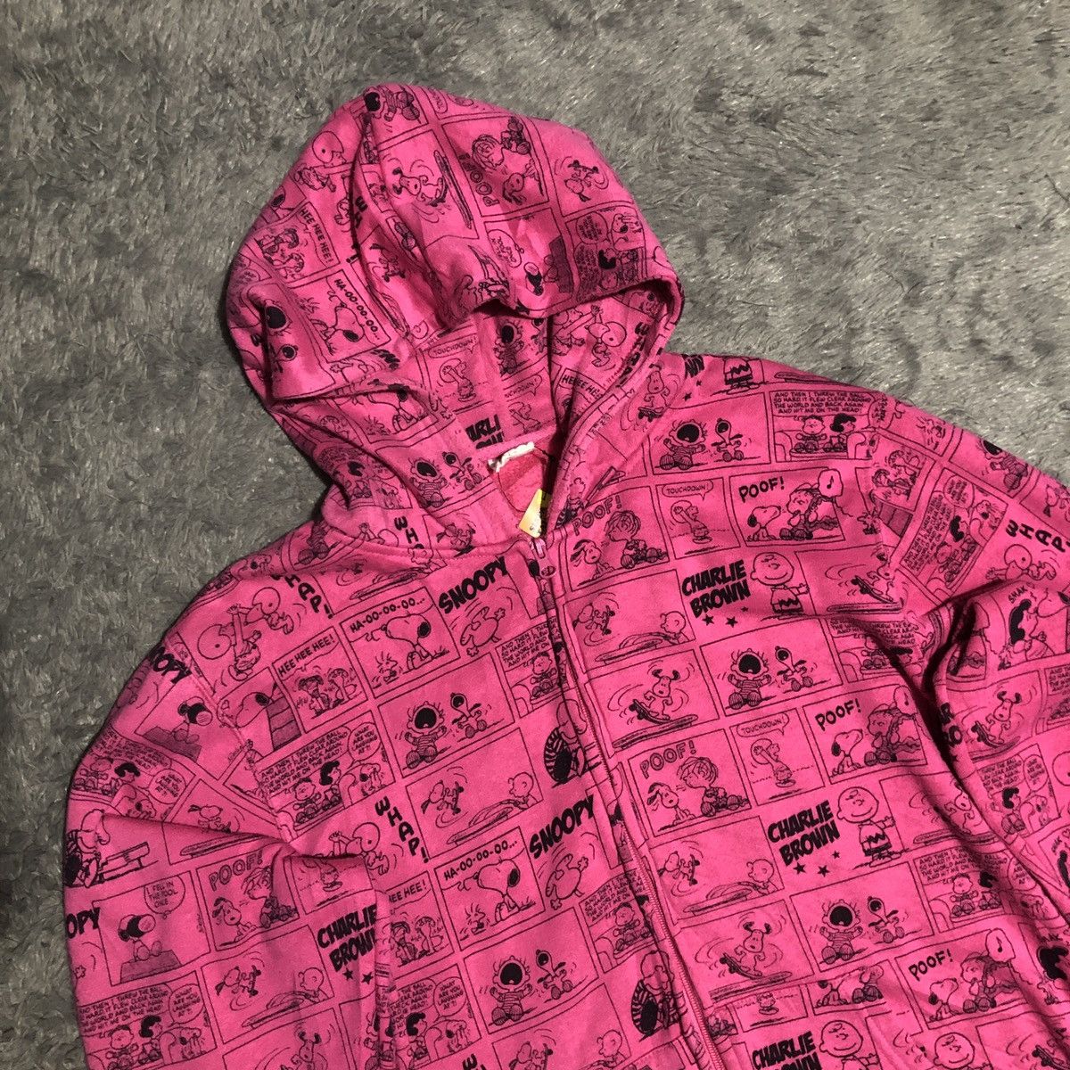 Cartoon Network × Peanuts Y2k hoodie snoopy comic full print Size L / US 10 / IT 46 - 3 Thumbnail