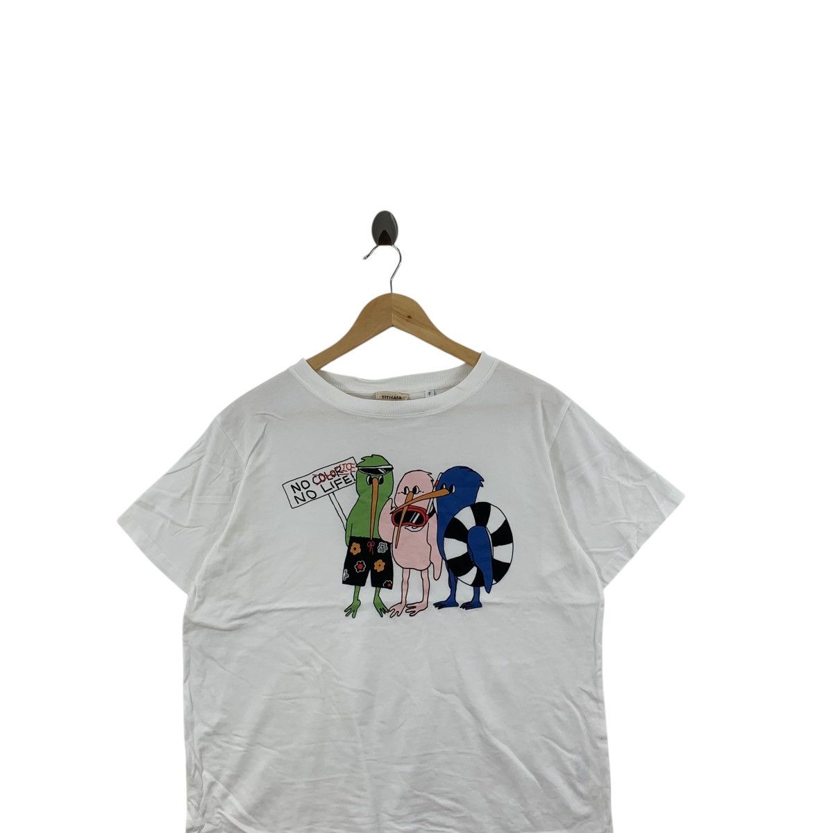 Other TITICACA ENVIRONMENTAL No Ice No Life Preserve Tee Shirt Top Size M / US 6-8 / IT 42-44 - 2 Thumbnail