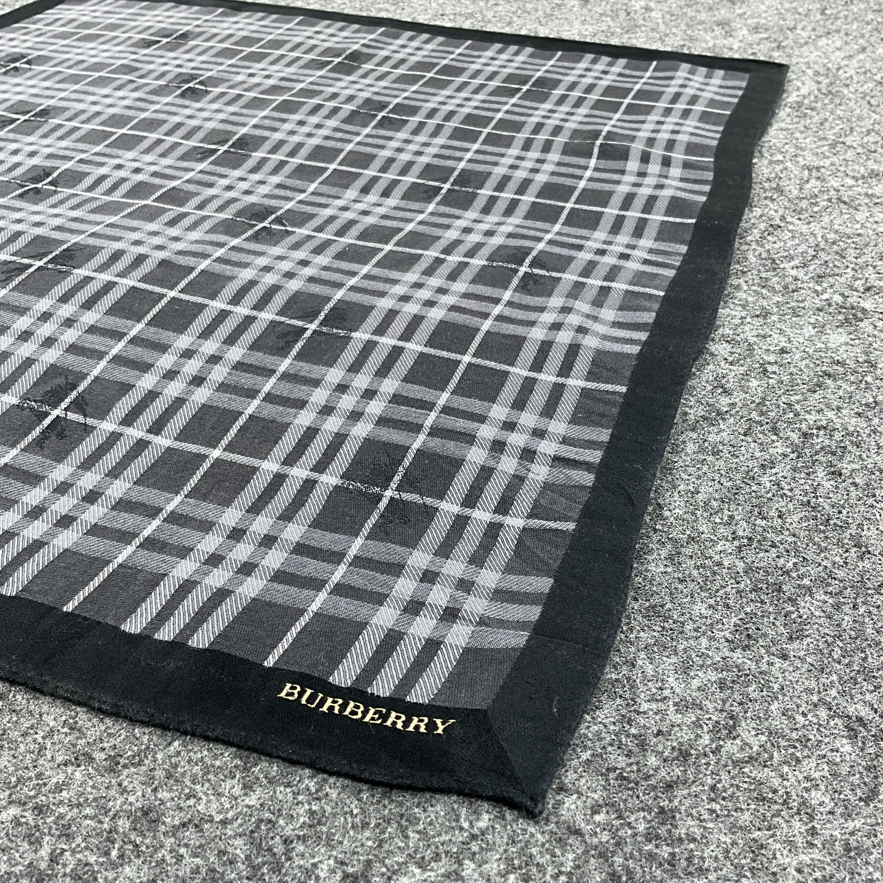 Burberry × Vintage Burberry Handkerchief / Bandana / Neckerchief B063 Size ONE SIZE - 5 Thumbnail