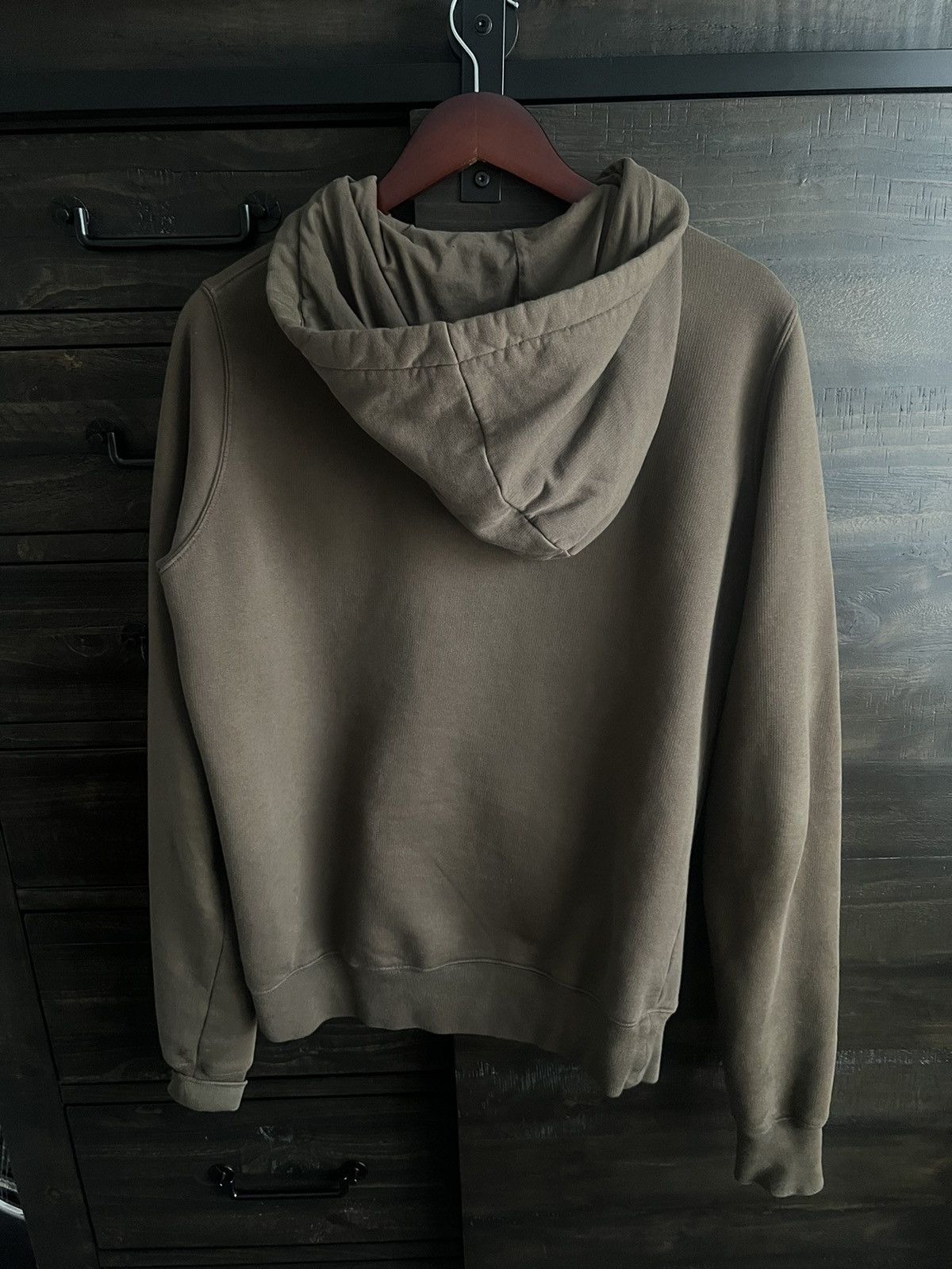 Rick Owens × Rick Owens Drkshdw Rick Owens Jason Hoodie - Brown Size US M / EU 48-50 / 2 - 2 Thumbnail