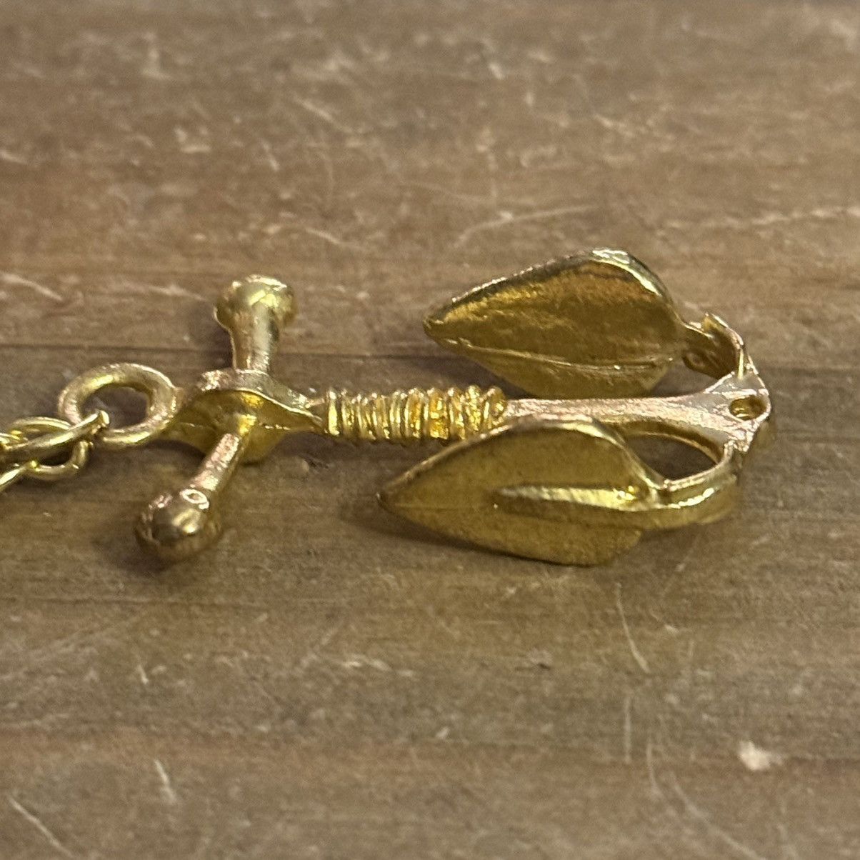 Other Yochi NY unisex gold tone anchor pendant necklace Size ONE SIZE - 3 Thumbnail