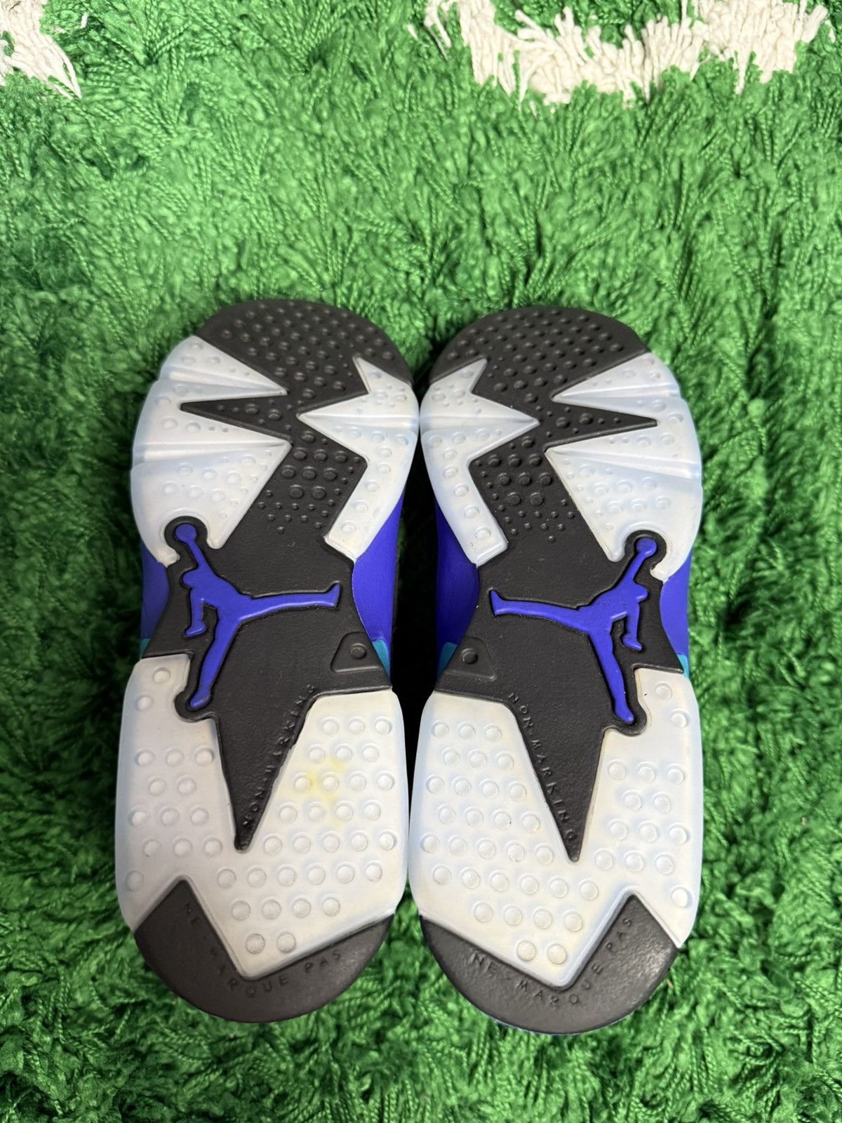 Jordan Brand × Nike Air Jordan 6 Retro GS Aqua Size 6.5Y/8W vnds Size US 6.5 / EU 39-40 - 6 Thumbnail