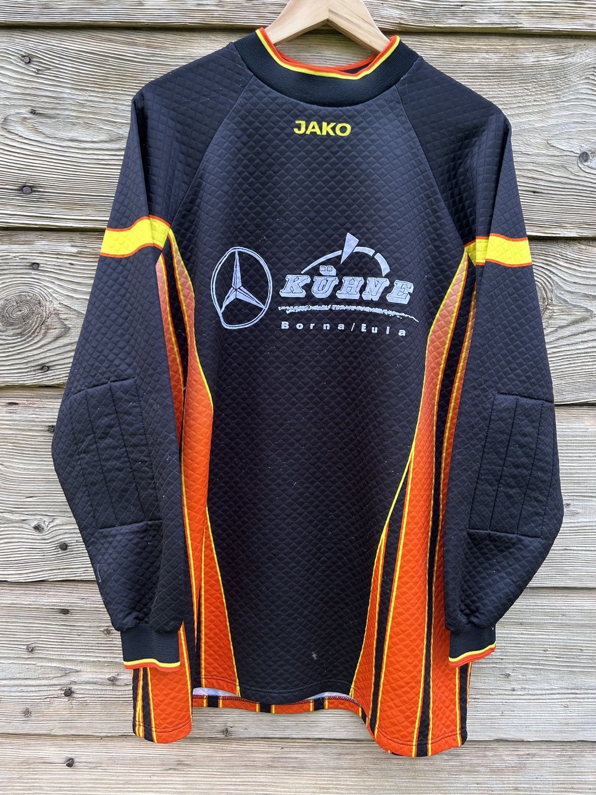 Vintage 90s Vintage Jako FSV Kitzscher #19 GK Soccer Jersey Size US XXL / EU 58 / 5 - 1 Thumbnail
