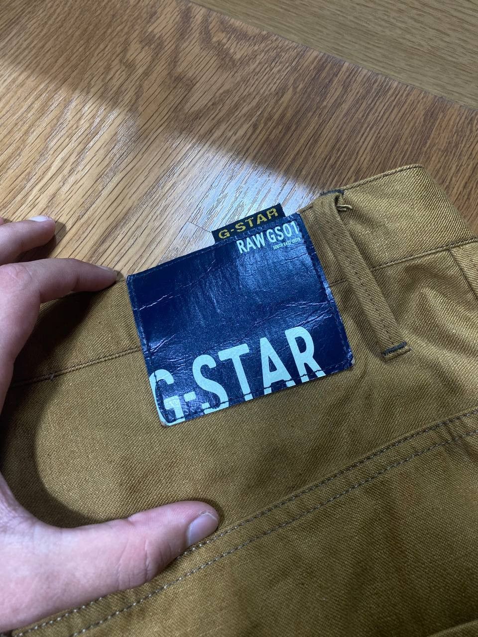 G-Star G Star Raw 90's Vintage Double Knee Faded Jeans Y2K Hype Size US 32 / EU 48 - 11 Thumbnail
