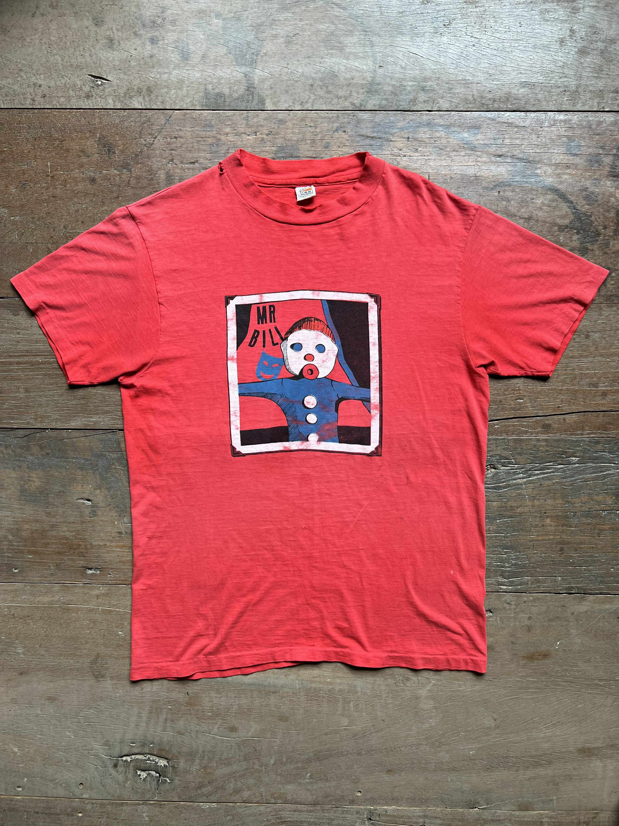Vintage Vintage 70s Mr. Bill T-Shirt – Hanes Beefy Single Stitch Size US L / EU 52-54 / 3 - 1 Thumbnail