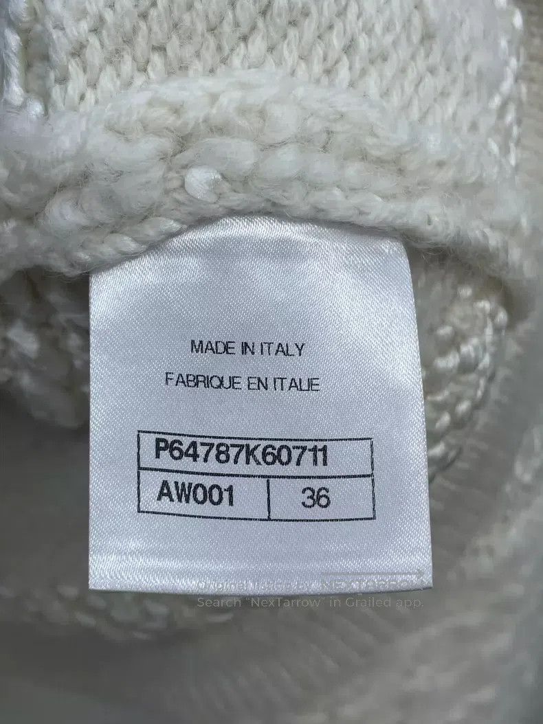 Chanel Chanel Milk-white knitted cardigan coat Size XS / US 0-2 / IT 36-38 - 6 Thumbnail