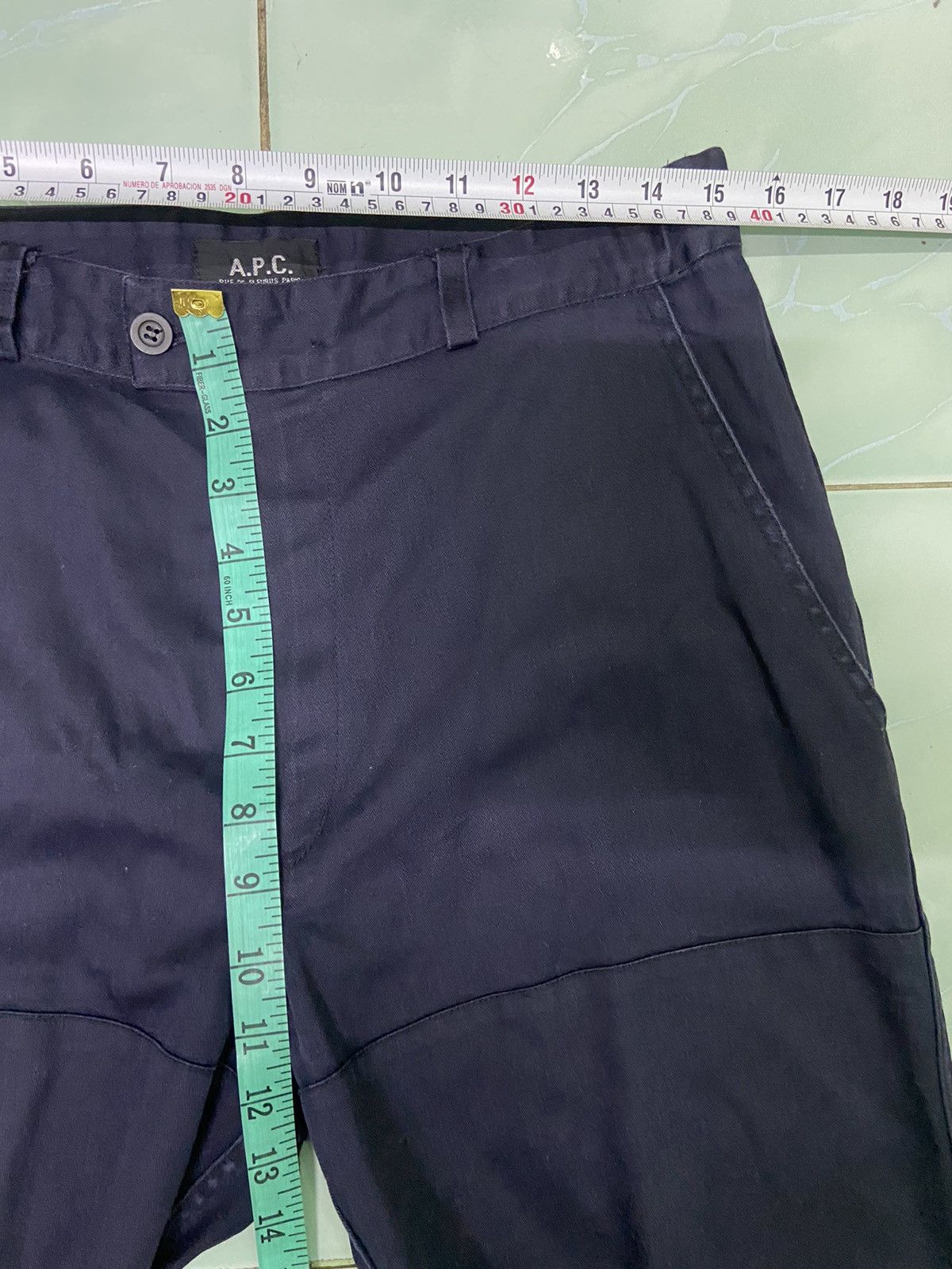 A.P.C. APC pants double knee chinos pants Size US 30 / EU 46 - 6 Thumbnail
