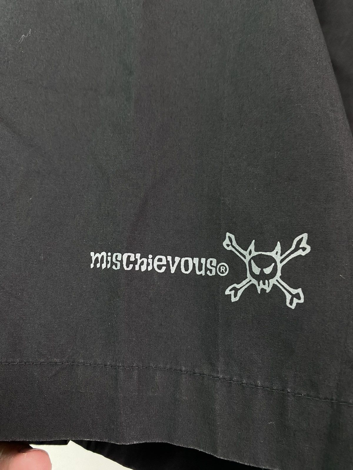 Vintage Mischievous by Emy Nakayama punk cultural big printed shirts Size US L / EU 52-54 / 3 - 7 Thumbnail