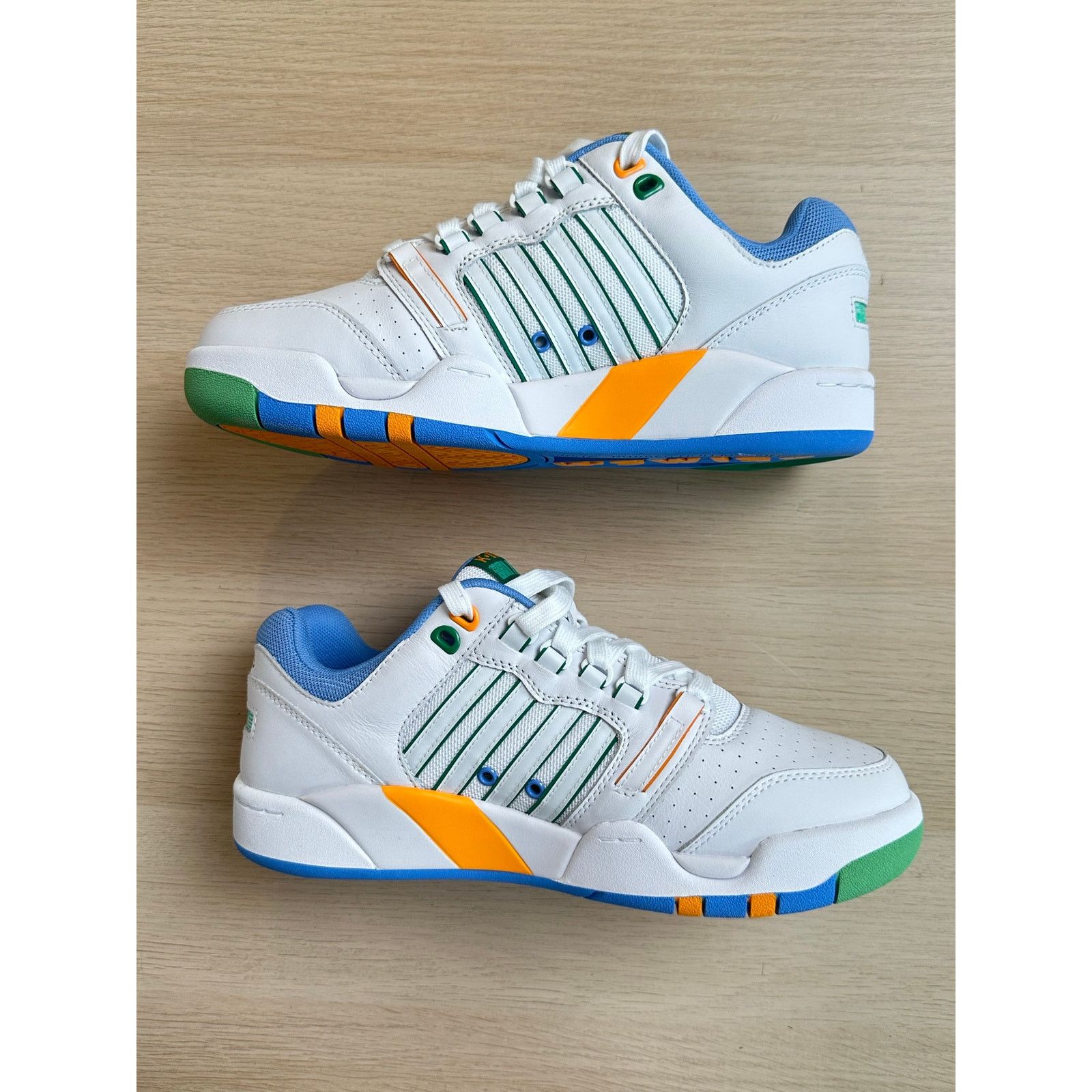 K-Swiss K-SWISS Si-18 International White Sneaker Size 9W - NEW Size US 9 / IT 39 - 4 Thumbnail