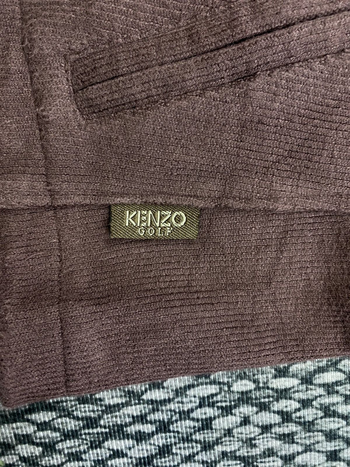 Kenzo Vintage Kenzo Golf Big Logo Embroidery Vest Size US S / EU 44-46 / 1 - 10 Thumbnail