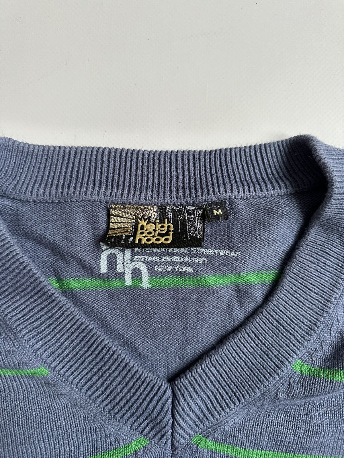 Neighborhood Vintage Neighborhood Chunky Knit Striped Sweater Size US M / EU 48-50 / 2 - 5 Thumbnail