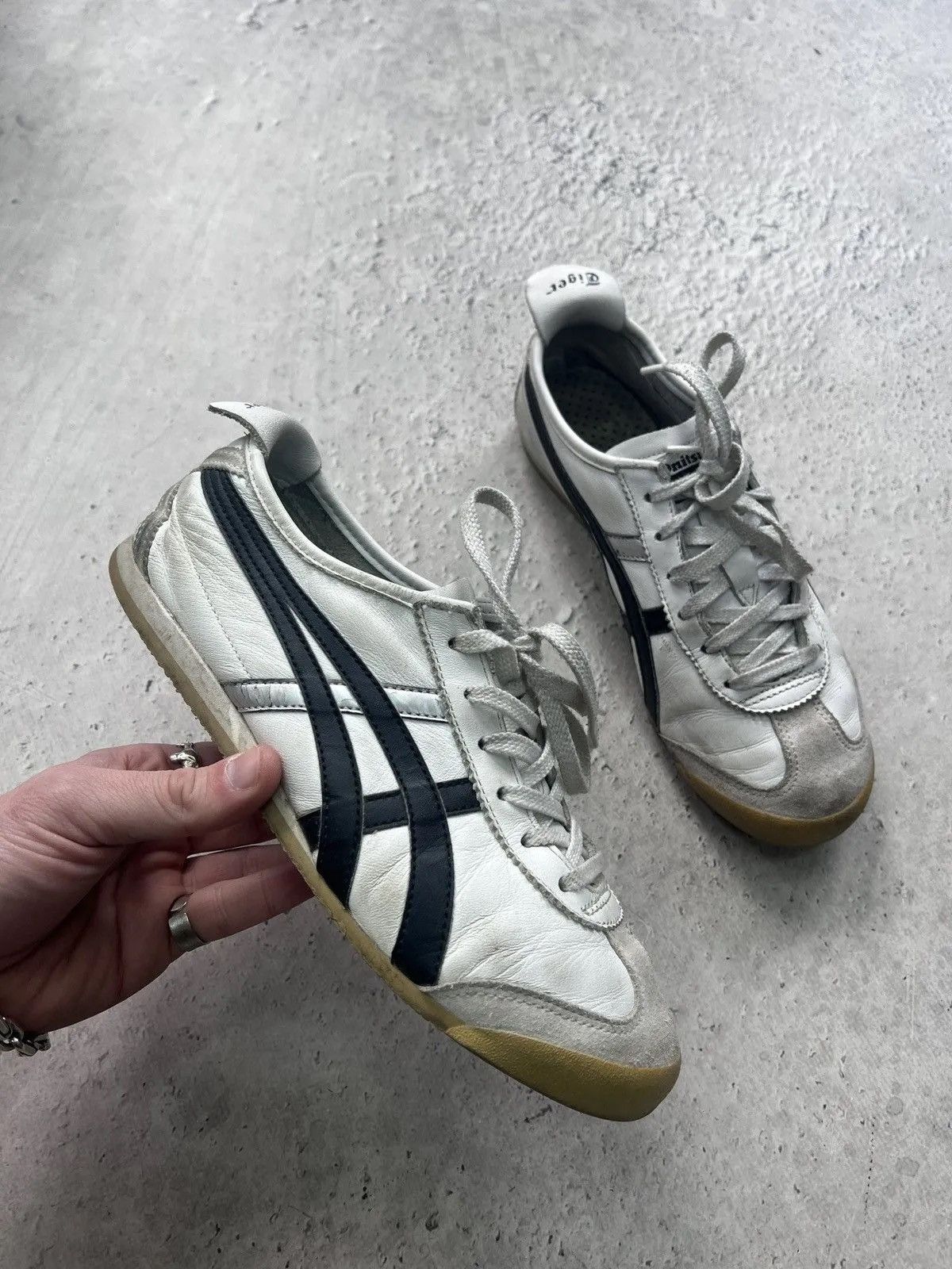 Asics Tiger onitsuka trainers kill bill hype rare y2k leather Size US 7.5 / EU 40-41 - 5 Thumbnail