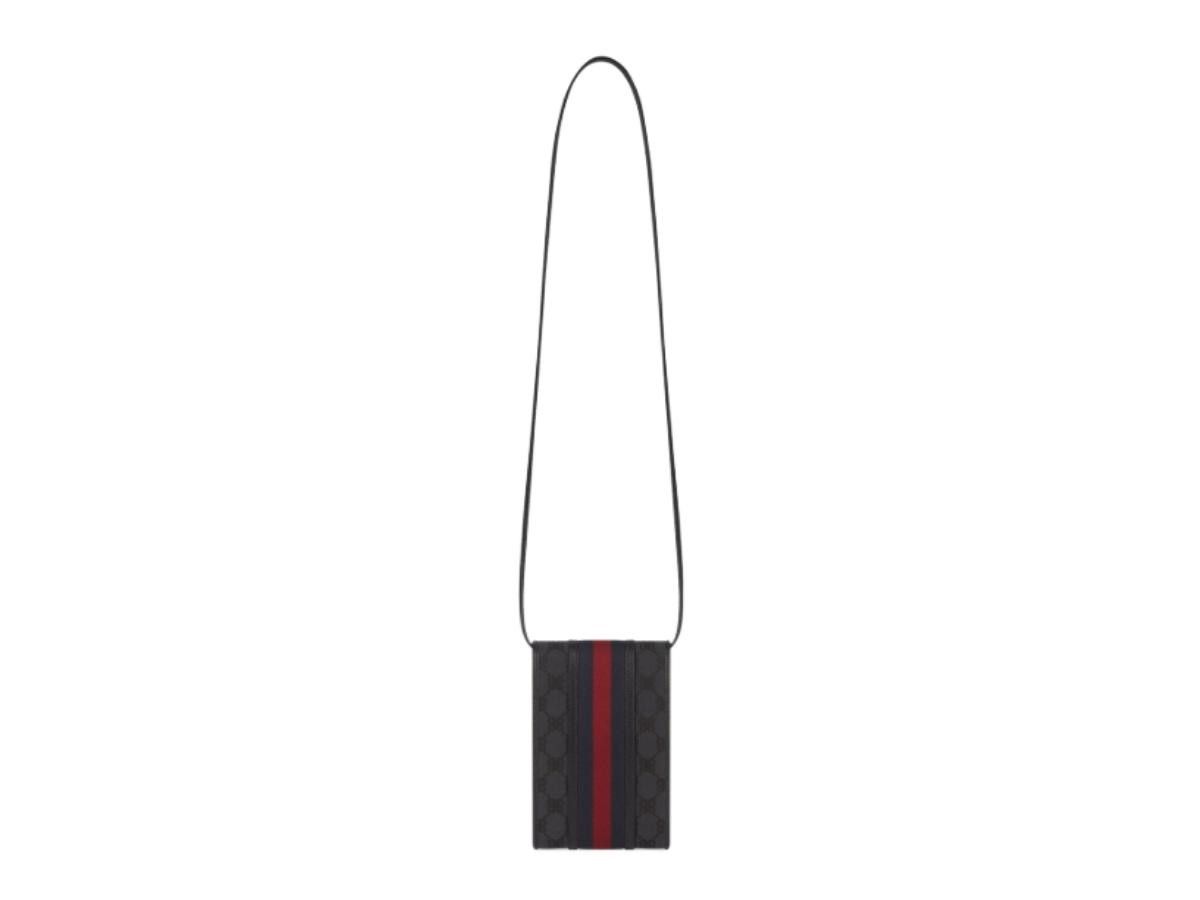 Balenciaga × Gucci o1tko11025 Size: OS / Hacker Project Monogram Phone Bag Size ONE SIZE - 3 Thumbnail