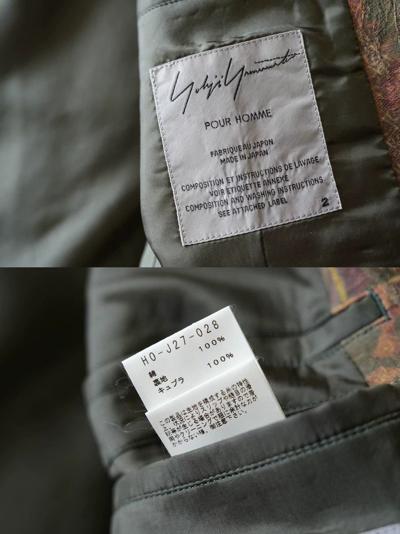 Yohji Yamamoto Yohji Yamamoto16SS Totem Floral Agent Jacket 2503-Nextarrow Size US M / EU 48-50 / 2 - 8 Thumbnail