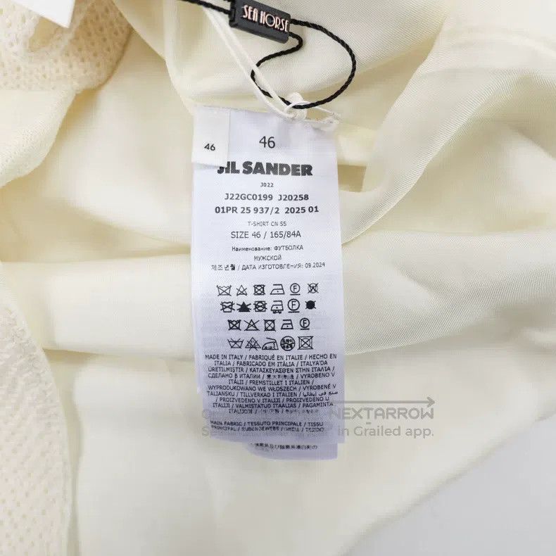 Jil Sander Jil Sander size 46 Black Men's Short Sleeves Size US S / EU 44-46 / 1 - 7 Thumbnail