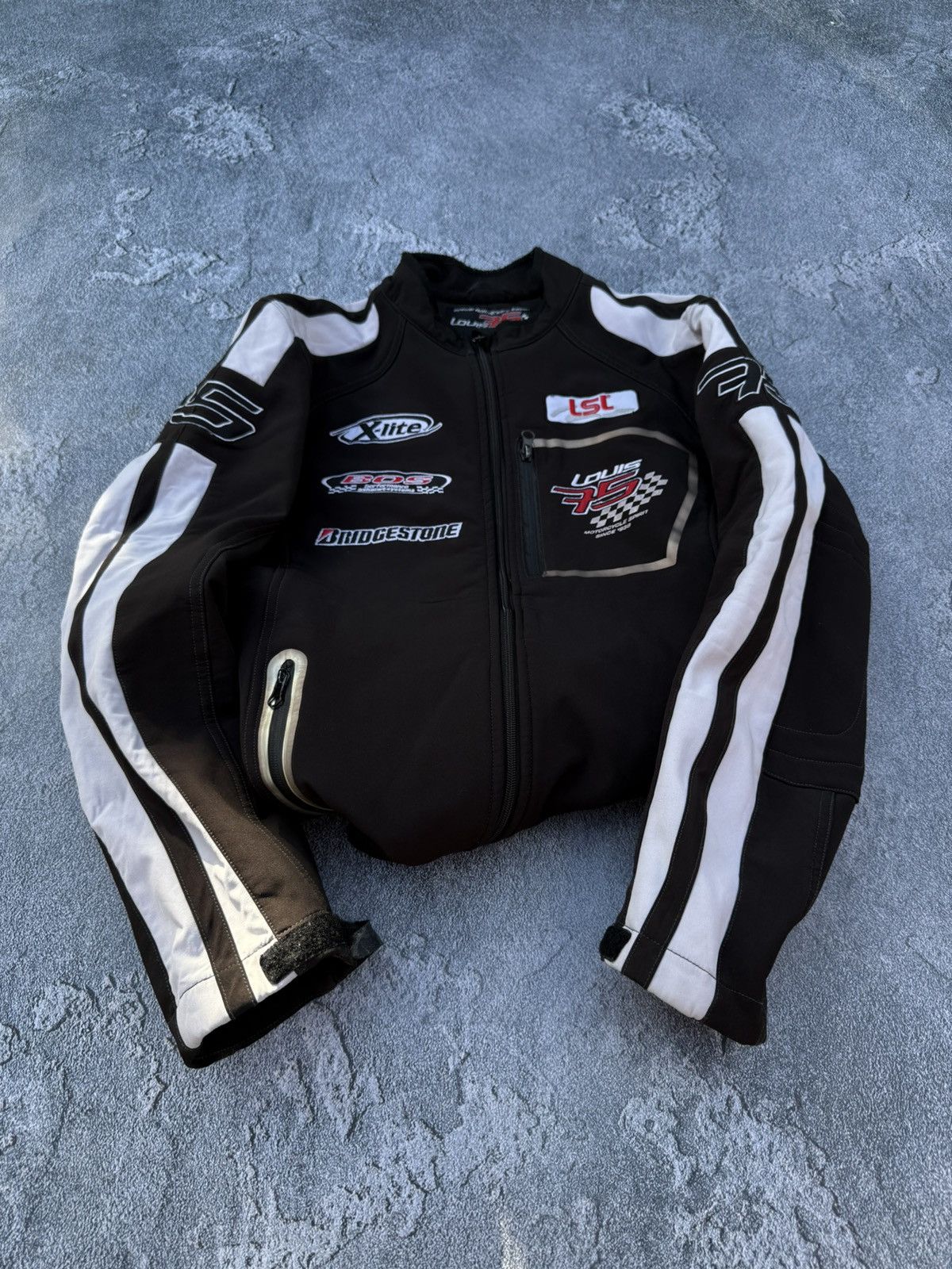 Other Vintage Bridgestone Louis 75 Motorcycle Racing jacket Size US L / EU 52-54 / 3 - 1 Thumbnail