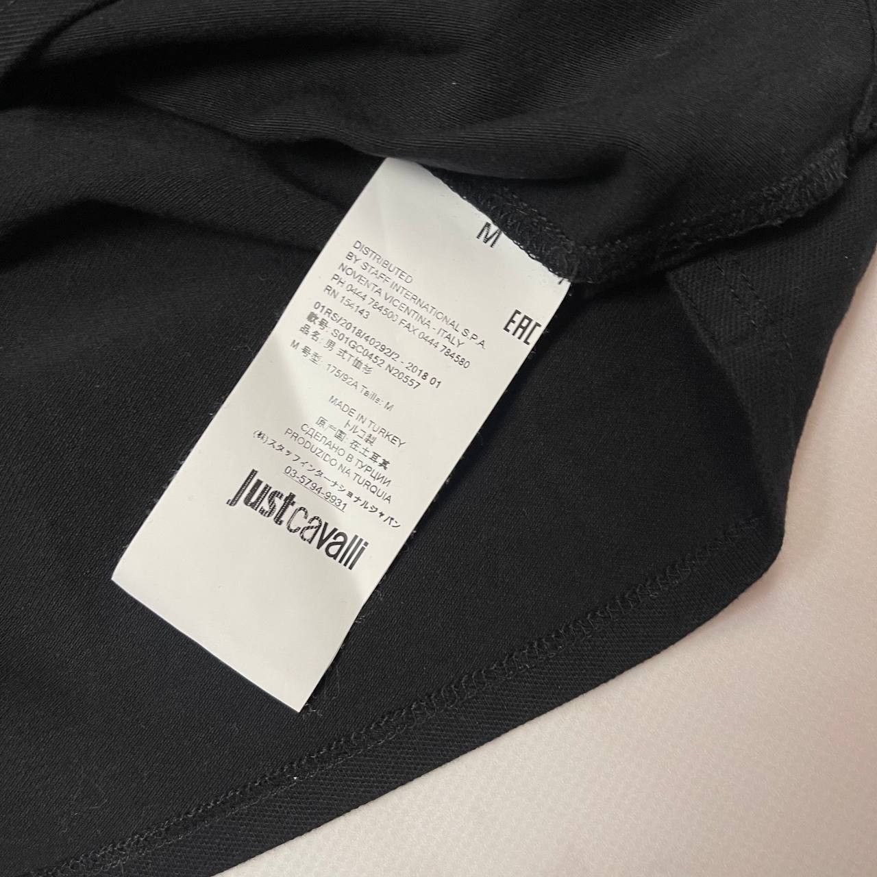 Just Cavalli Just Cavalli Polo Shirt Size M Mens Slim Fit Black Cotton Size US M / EU 48-50 / 2 - 13 Thumbnail