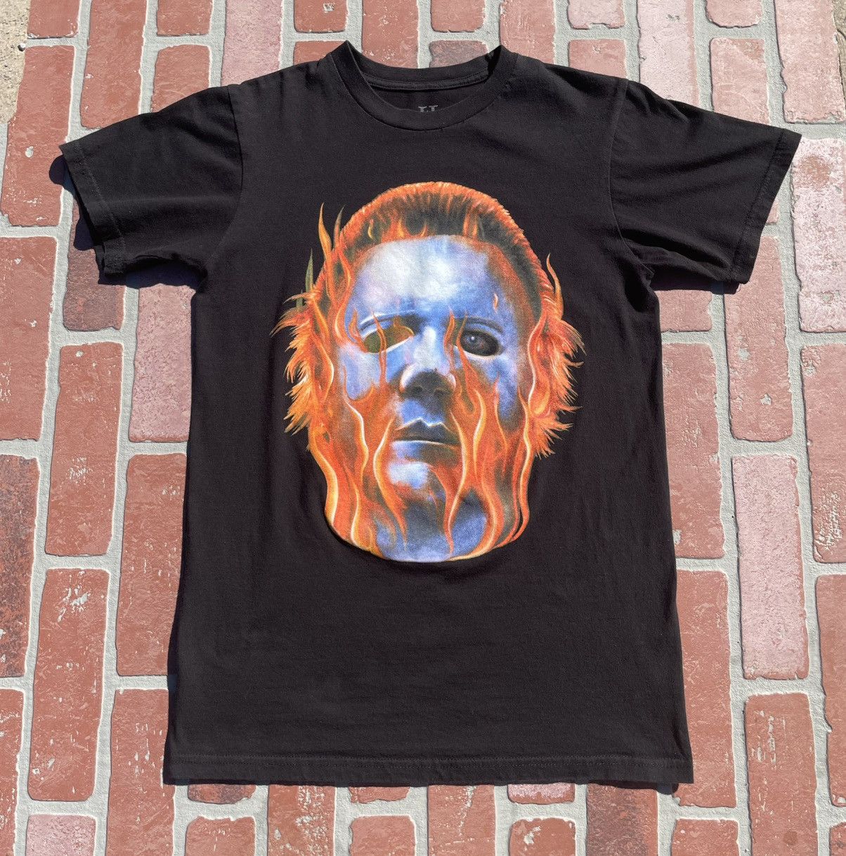 Other Halloween II Michael Myers Flaming Face Rock Rebel SZ SM Size US S / EU 44-46 / 1 - 1 Thumbnail