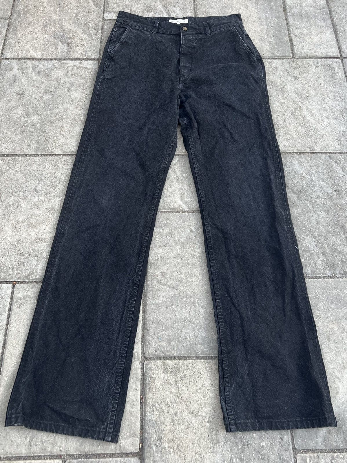 Ground Cover Staatsballet Black Canvas Pants Size US 34 / EU 50 - 2 Thumbnail
